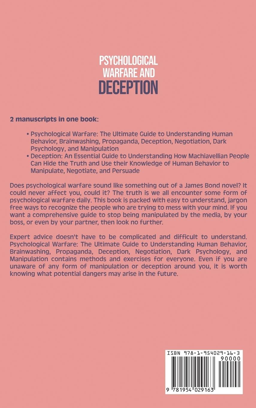 Rückseitencover Psychological Warfare and Deception