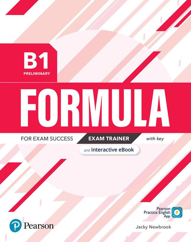 Vorderes Coverbild Formula B1 Preliminary Exam Trainer with key & eBook