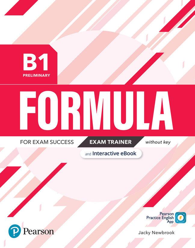 Vorderes Coverbild Formula B1 Preliminary Exam Trainer without key & eBook