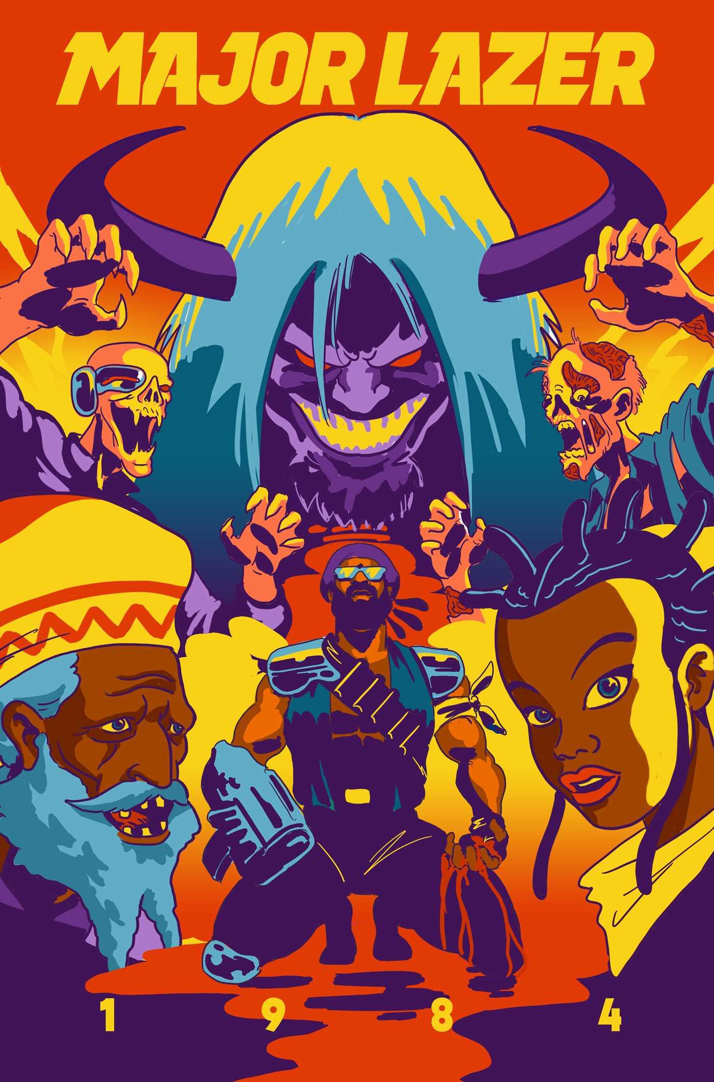 Vorderes Coverbild Major Lazer: Year Negative One