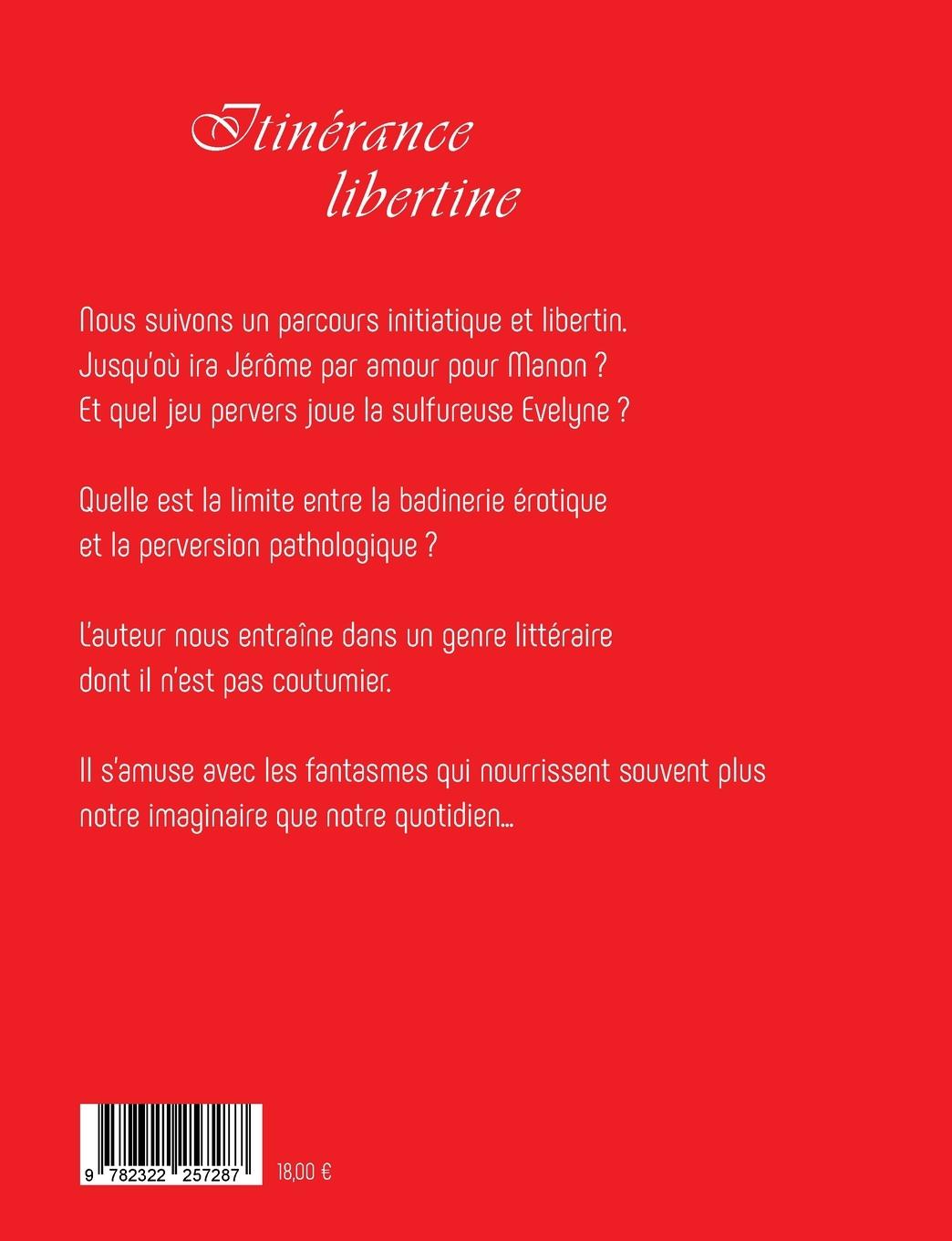 Rückseitencover Itinérance Libertine