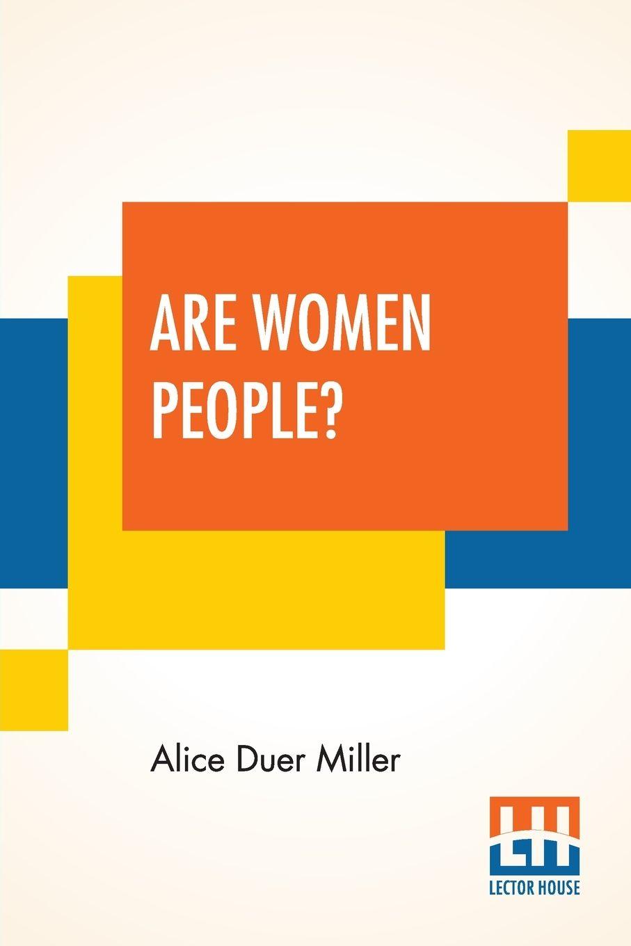 Vorderes Coverbild Are Women People?