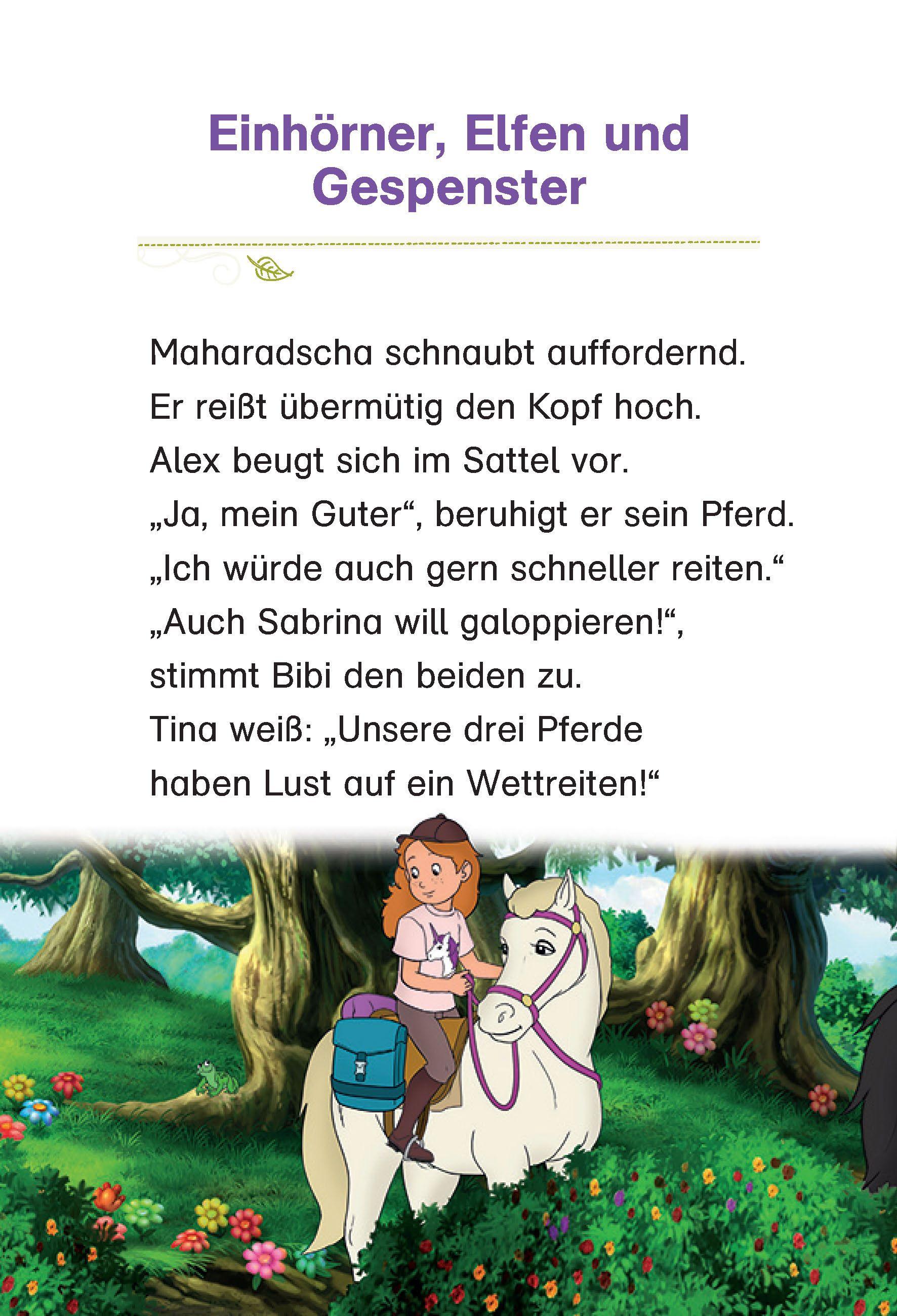 Beispielinhalt (Bild) Bibi & Tina: Pferdedieben auf der Spur