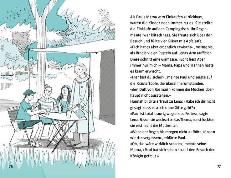 Beispielinhalt (Bild) Kein Schmutz in der Luft - Lena reist umweltbewußt