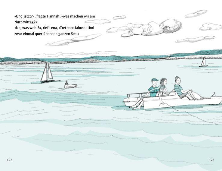 Beispielinhalt (Bild) Kein Schmutz in der Luft - Lena reist umweltbewußt