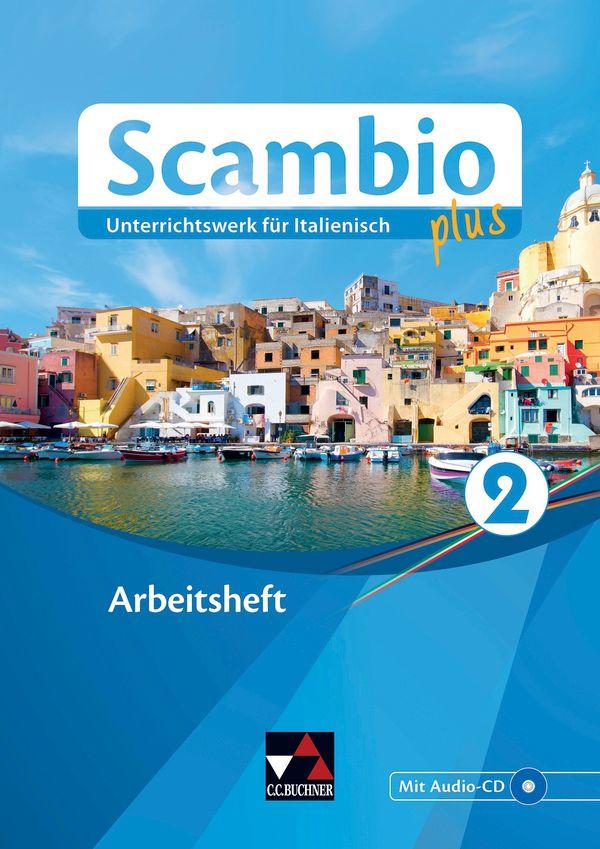 Vorderes Coverbild Scambio plus 2 Arbeitsheft