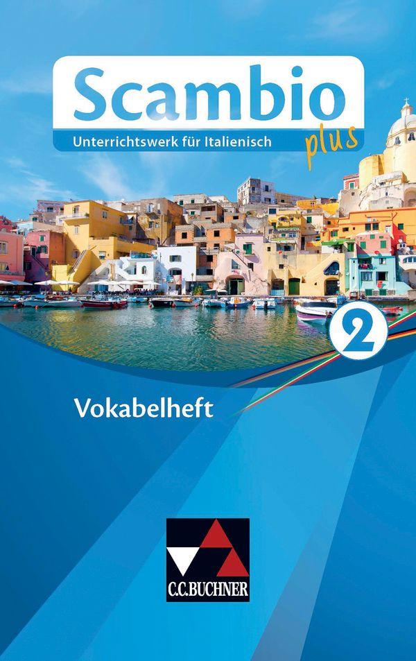 Vorderes Coverbild Scambio plus Vokabelheft 2