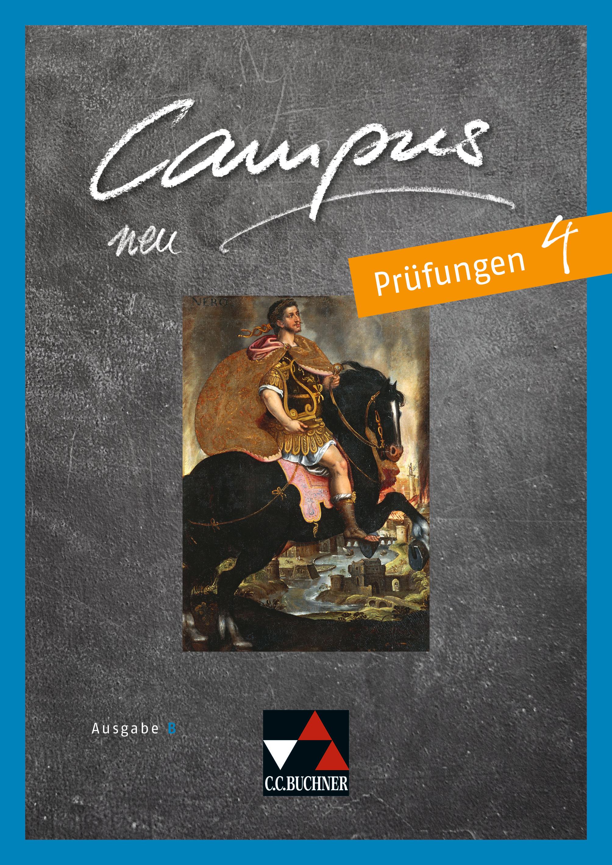 Vorderes Coverbild Campus B Prüfungen 4 - neu