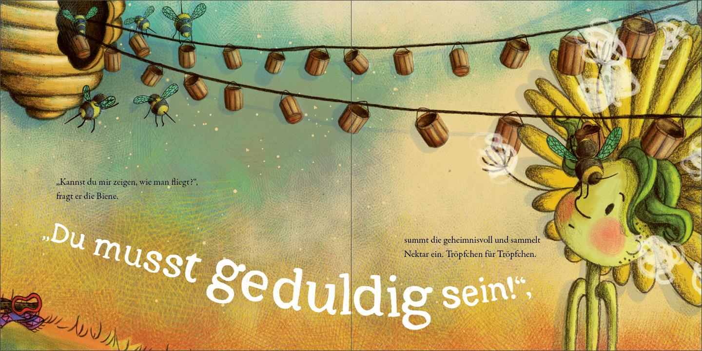 Beispielinhalt (Bild) Löwenzähne fliegen nicht