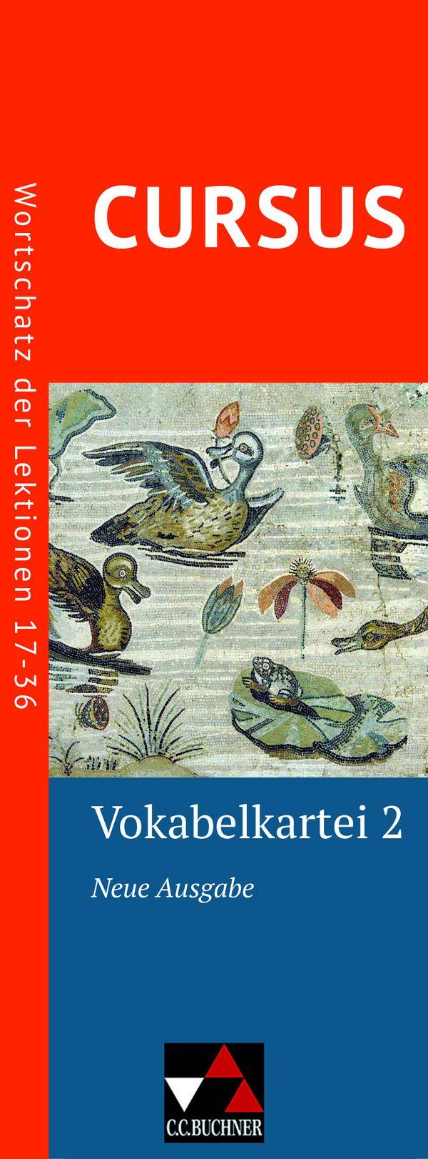 Vorderes Coverbild Cursus - Neue Ausgabe Vokabelkartei 2