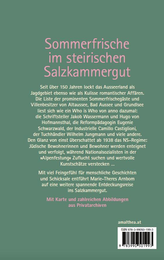 Rückseitencover Die Villen vom Ausseerland