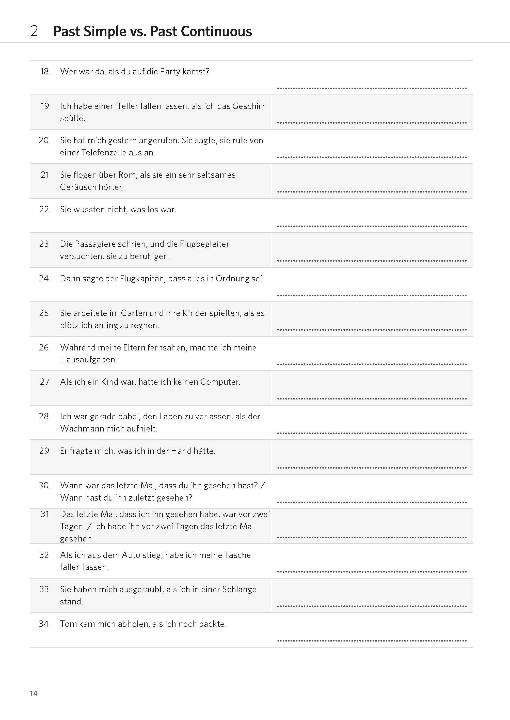 Beispielinhalt (Bild) PONS Satz für Satz Englisch B1