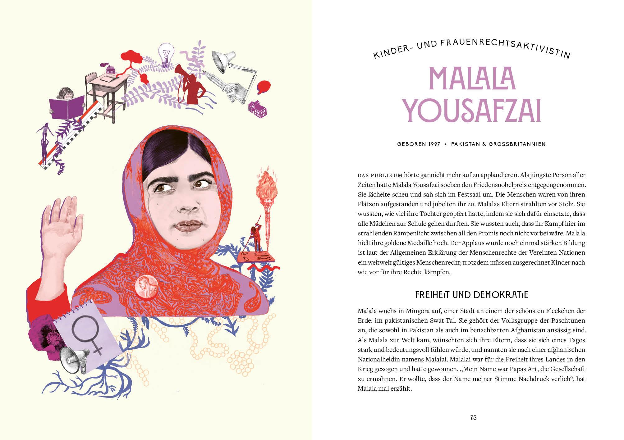 Beispielinhalt (Bild) Kinder verändern die Welt