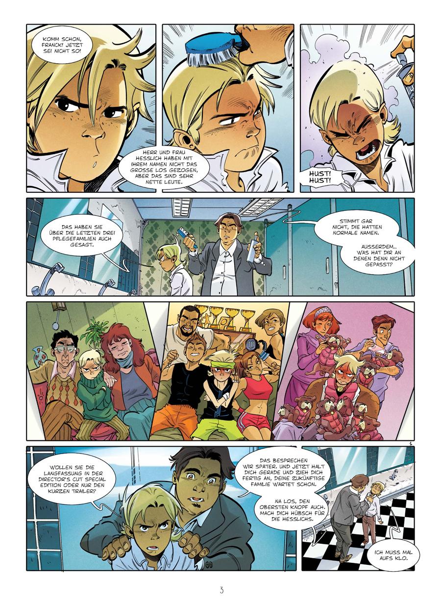 Beispielinhalt (Bild) FRNCK. Band 1