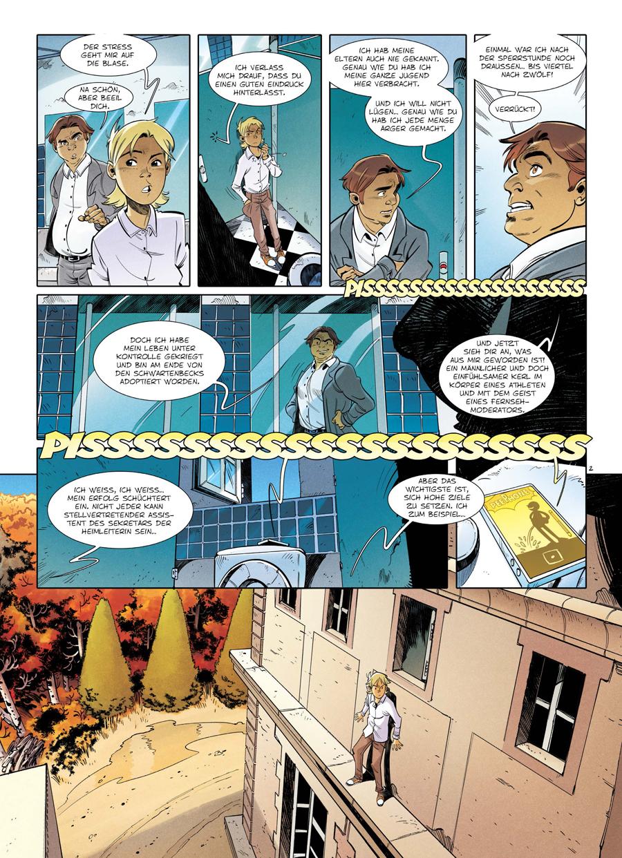 Beispielinhalt (Bild) FRNCK. Band 1