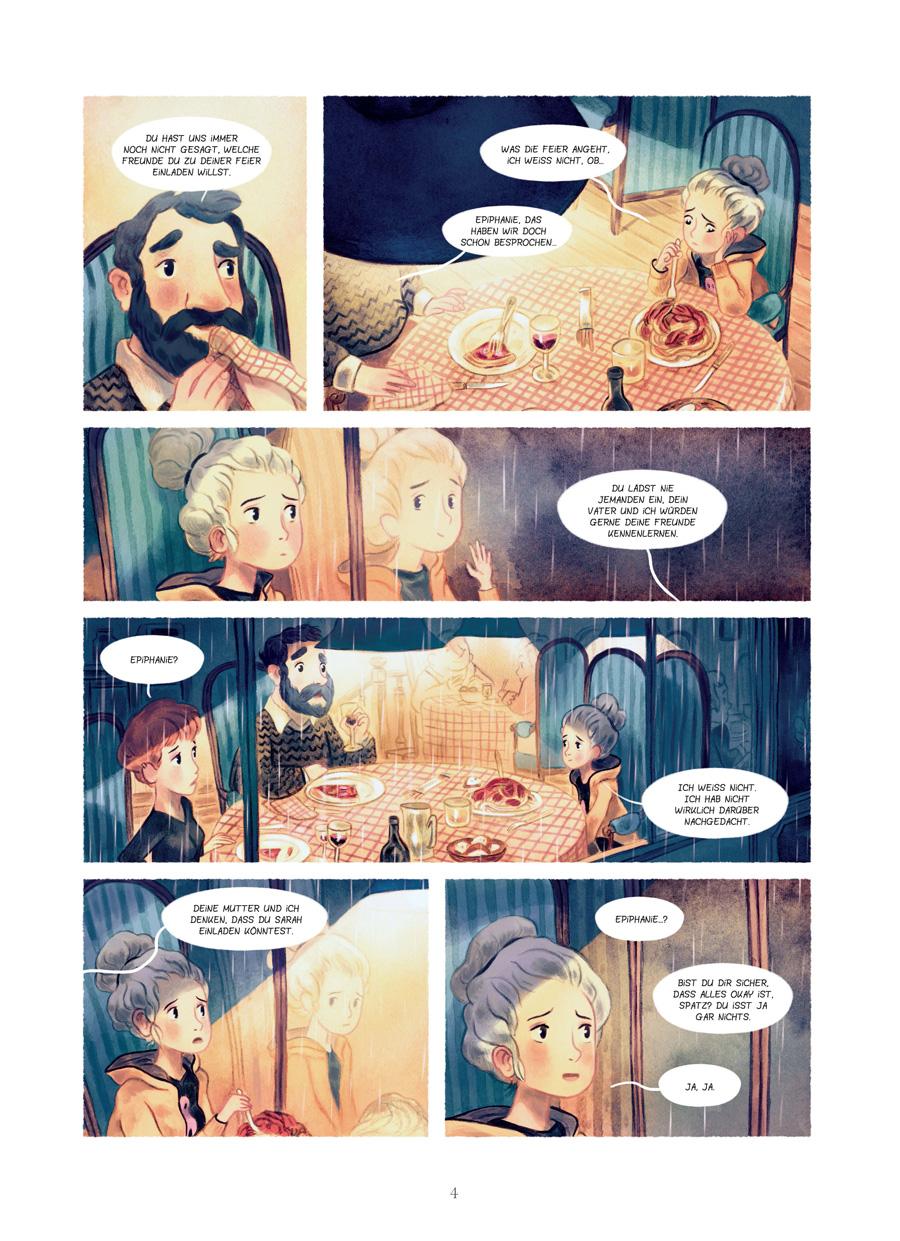 Beispielinhalt (Bild) Die entsetzliche Angst der Epiphanie Schreck. Band 2