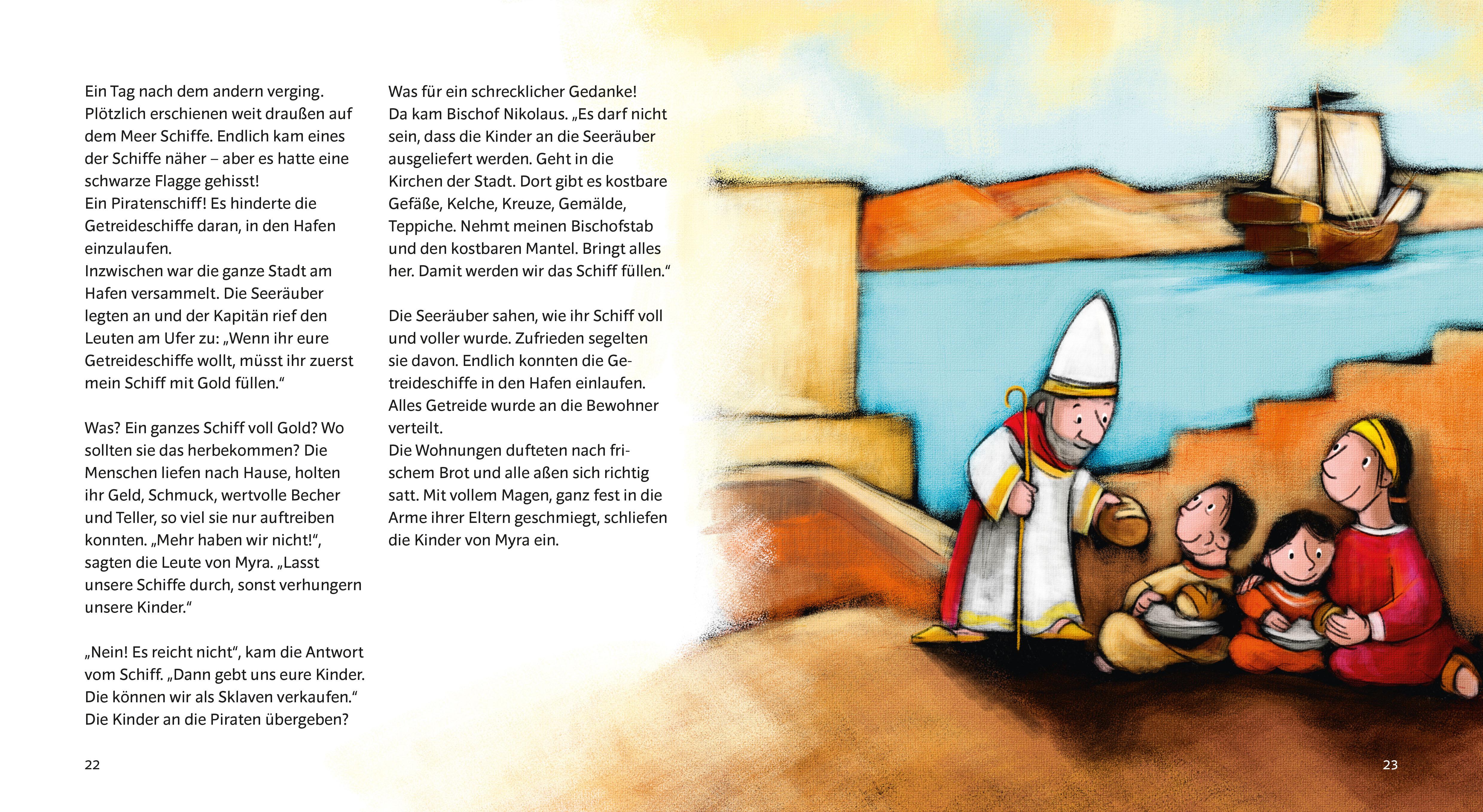 Beispielinhalt (Bild) Die Kinder-Festtags-Bibel