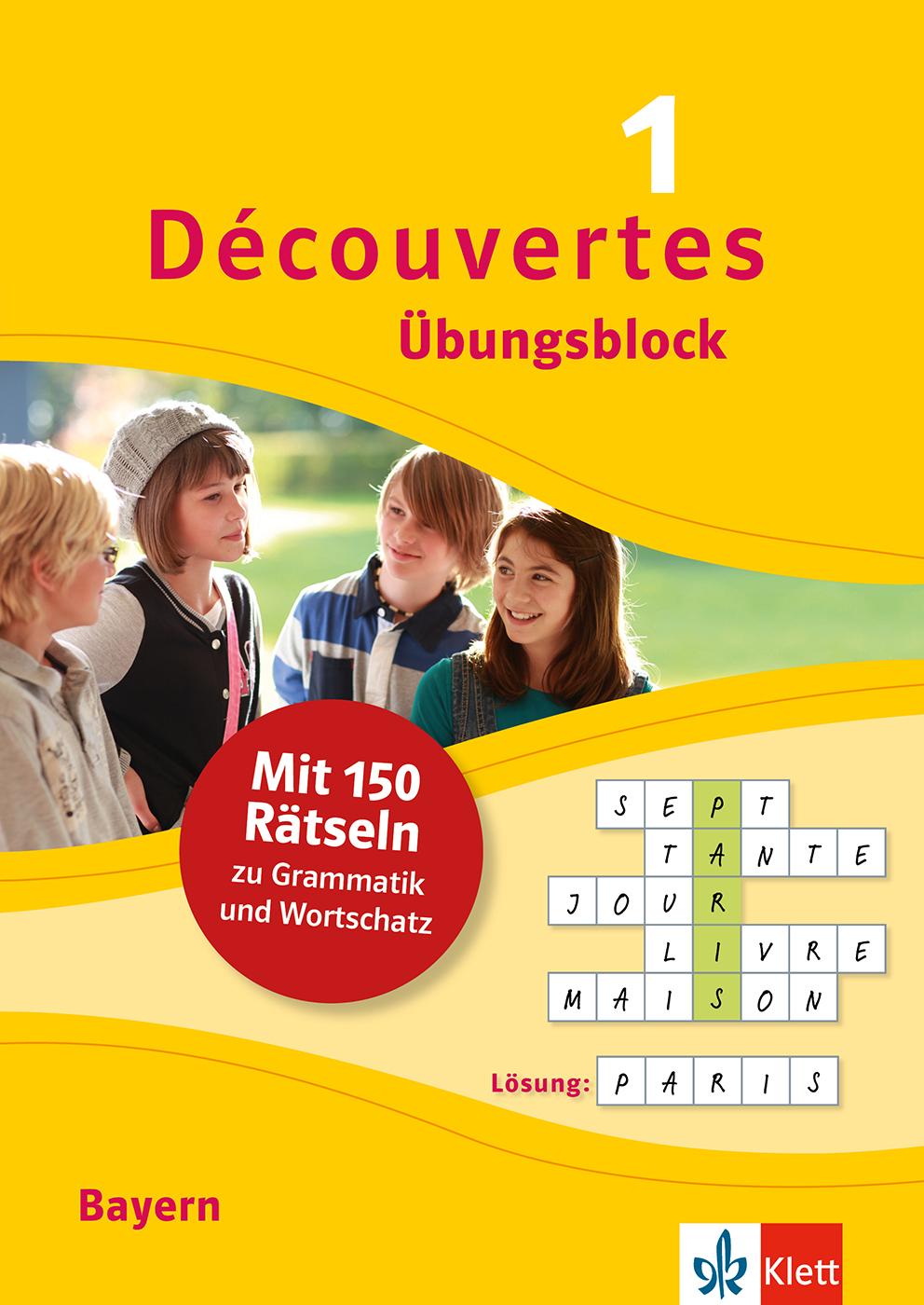 Vorderes Coverbild Découvertes 1 Bayern (ab 2017) - Übungsblock zum Schulbuch