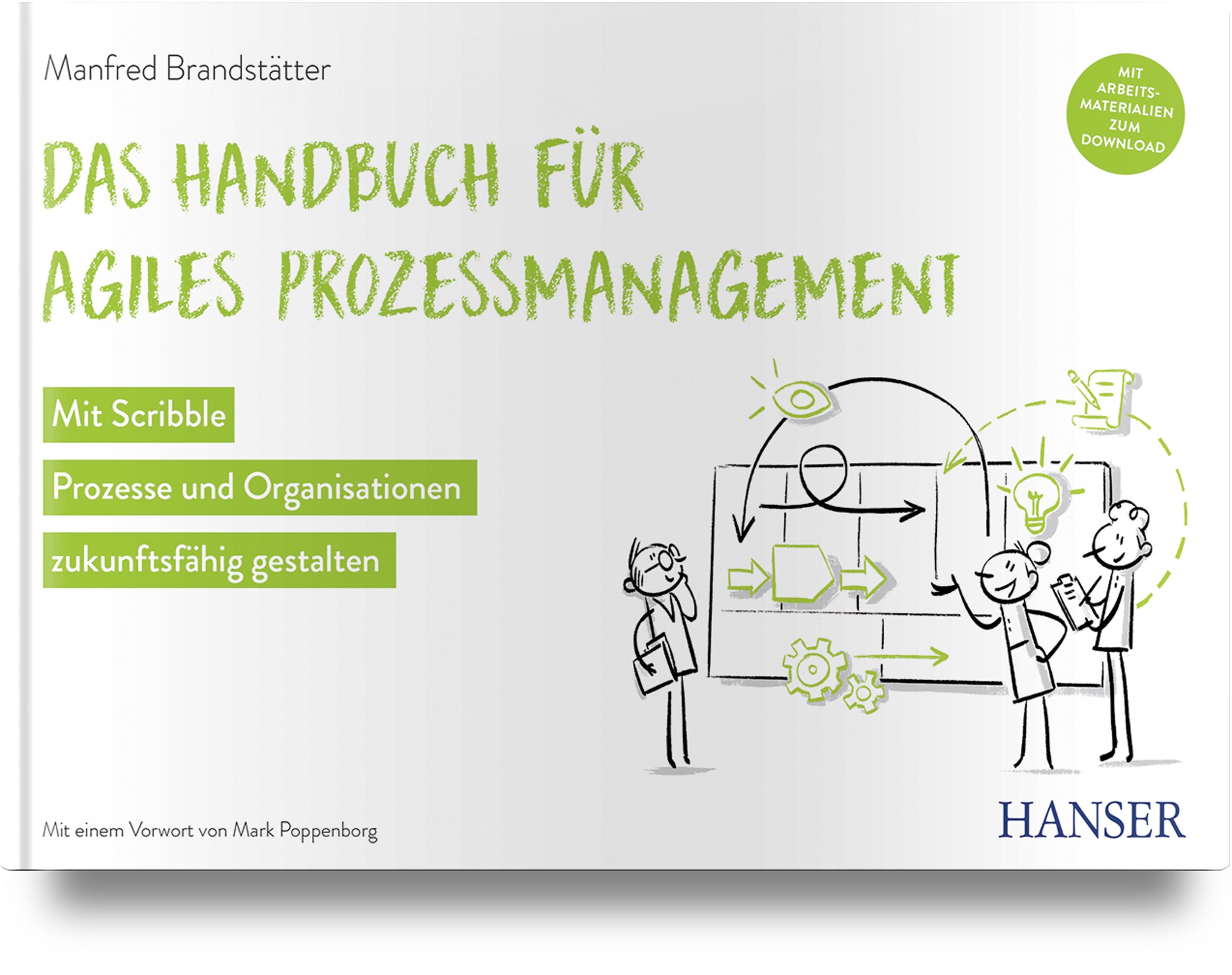 Vorderes Coverbild Das Handbuch für agiles Prozessmanagement
