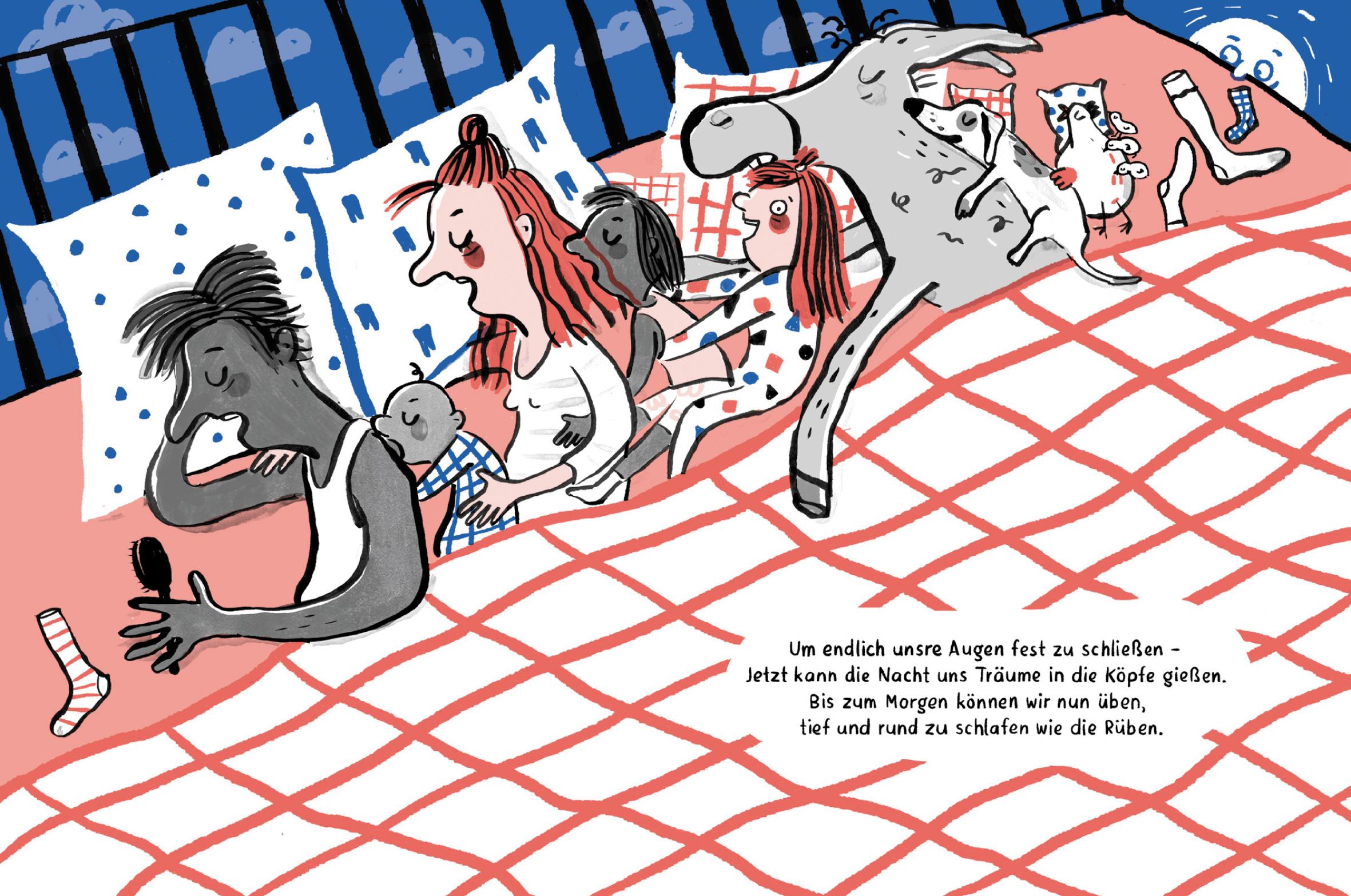 Beispielinhalt (Bild) Schlafen wie die Rüben