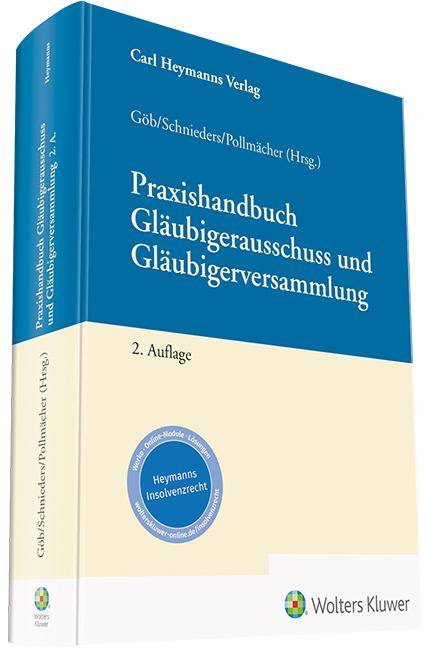 Vorderes Coverbild Praxishandbuch Gläubigerausschuss und Gläubigerversammlung