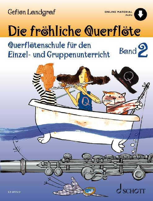 Vorderes Coverbild Die fröhliche Querflöte