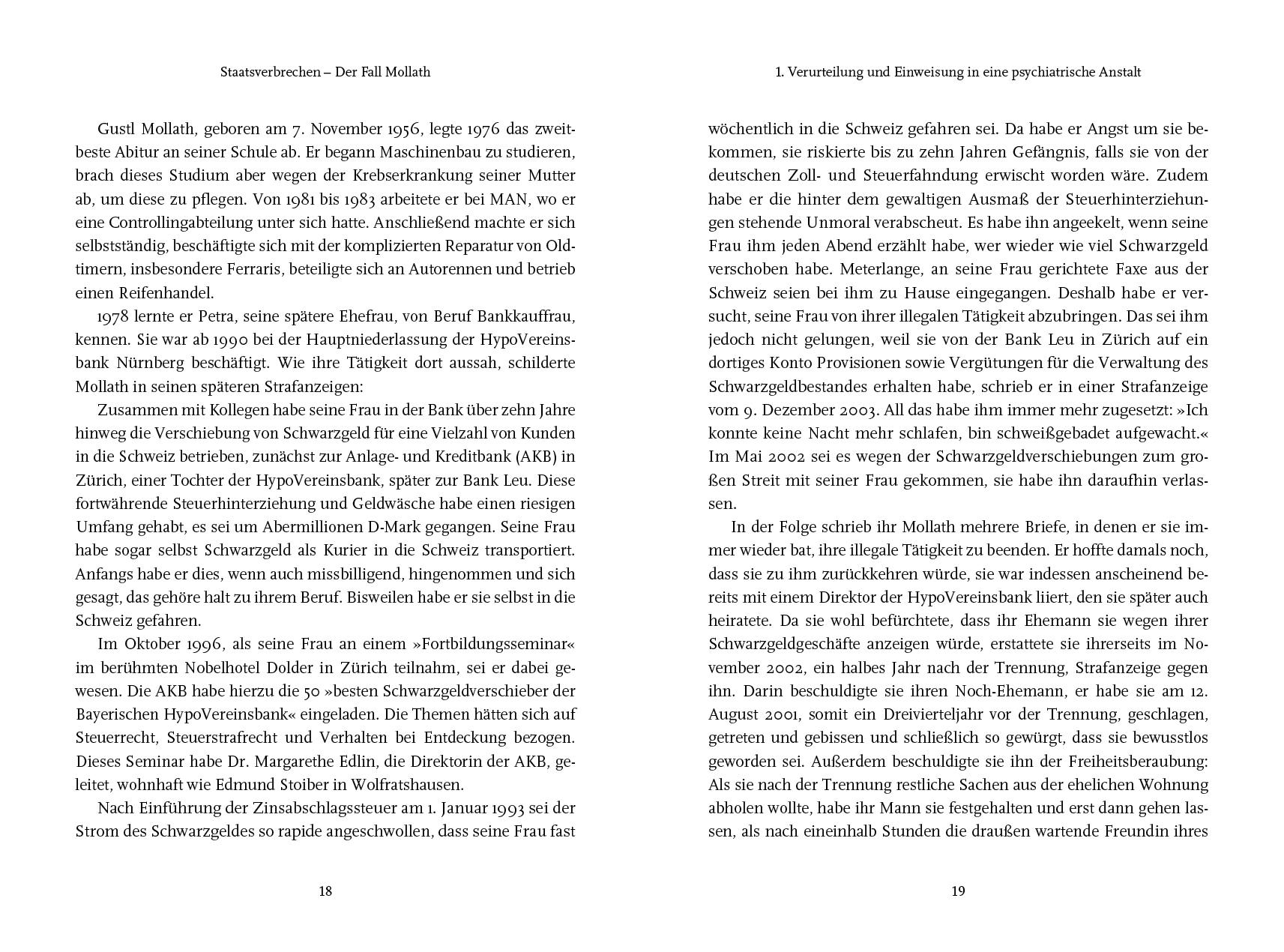 Beispielinhalt (Bild) Staatsverbrechen - der Fall Mollath