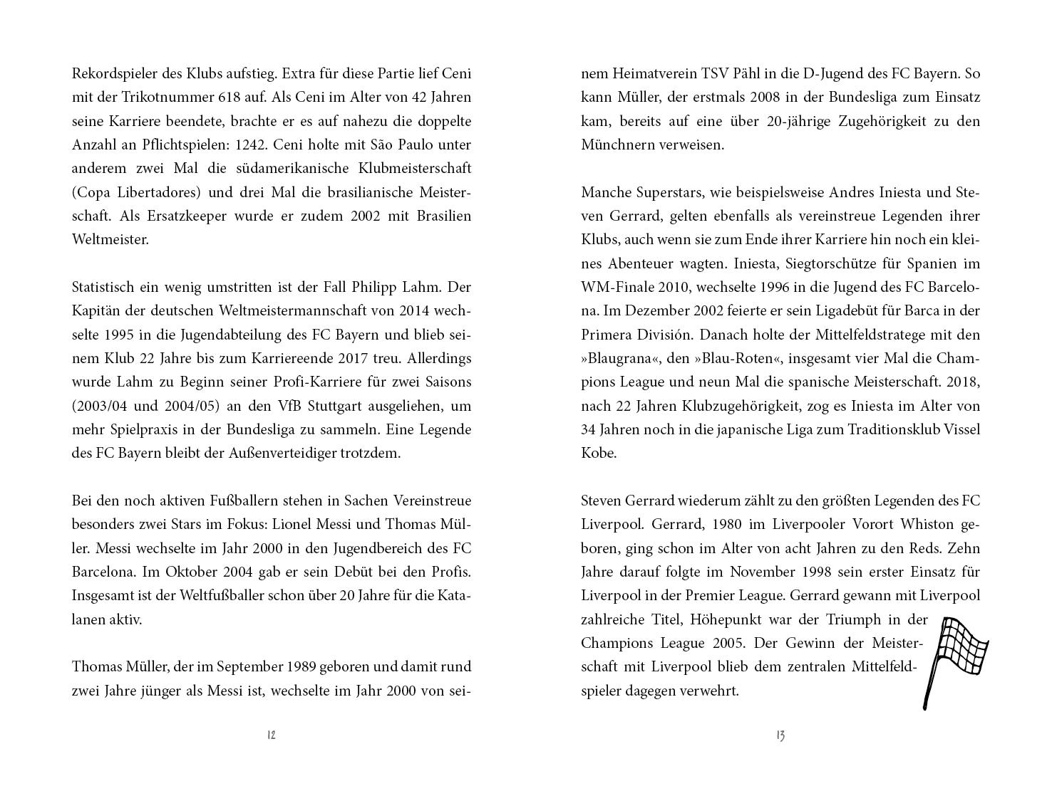 Beispielinhalt (Bild) Unnützes Fußballwissen