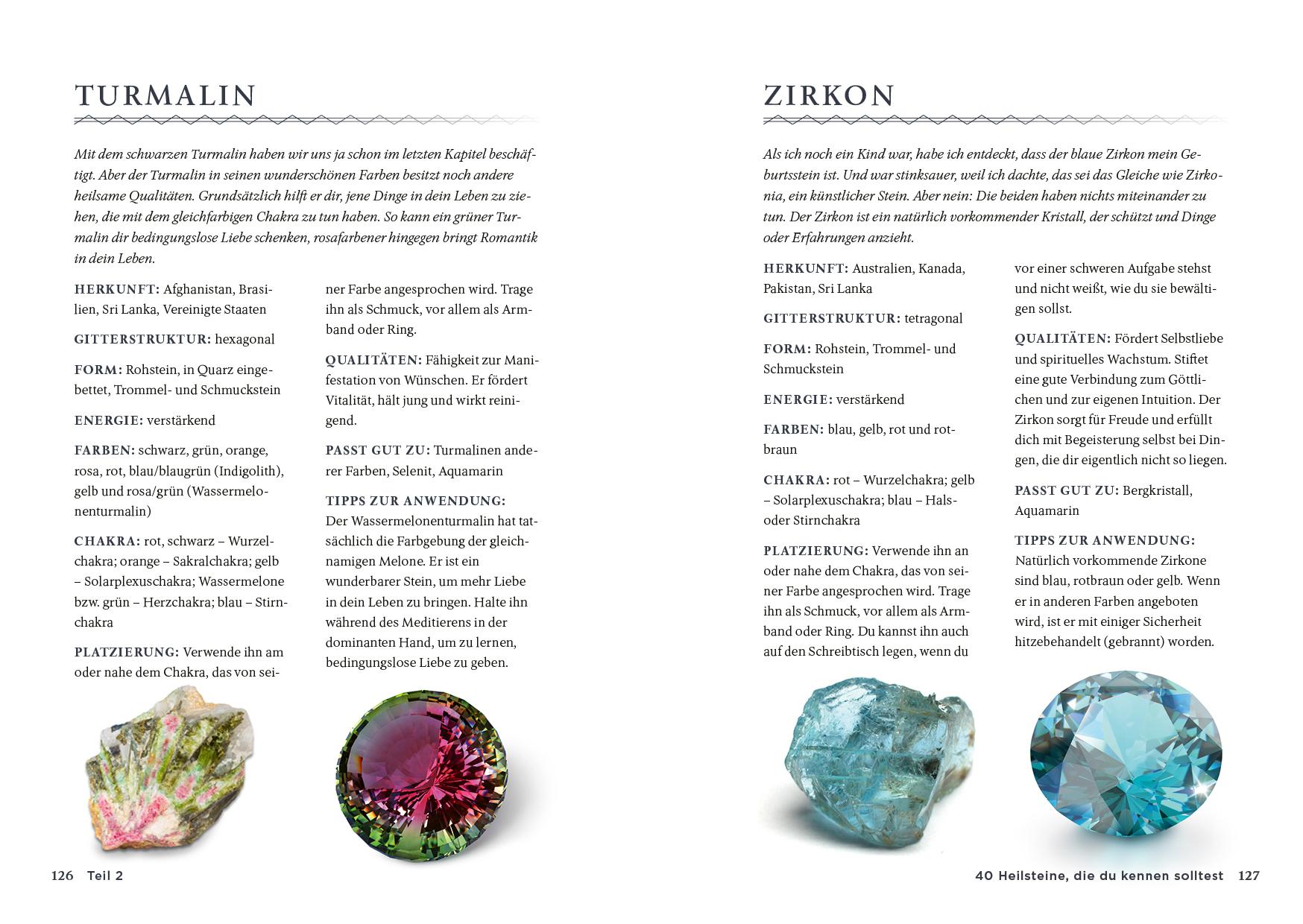 Beispielinhalt (Bild) Heilsteine für Einsteiger