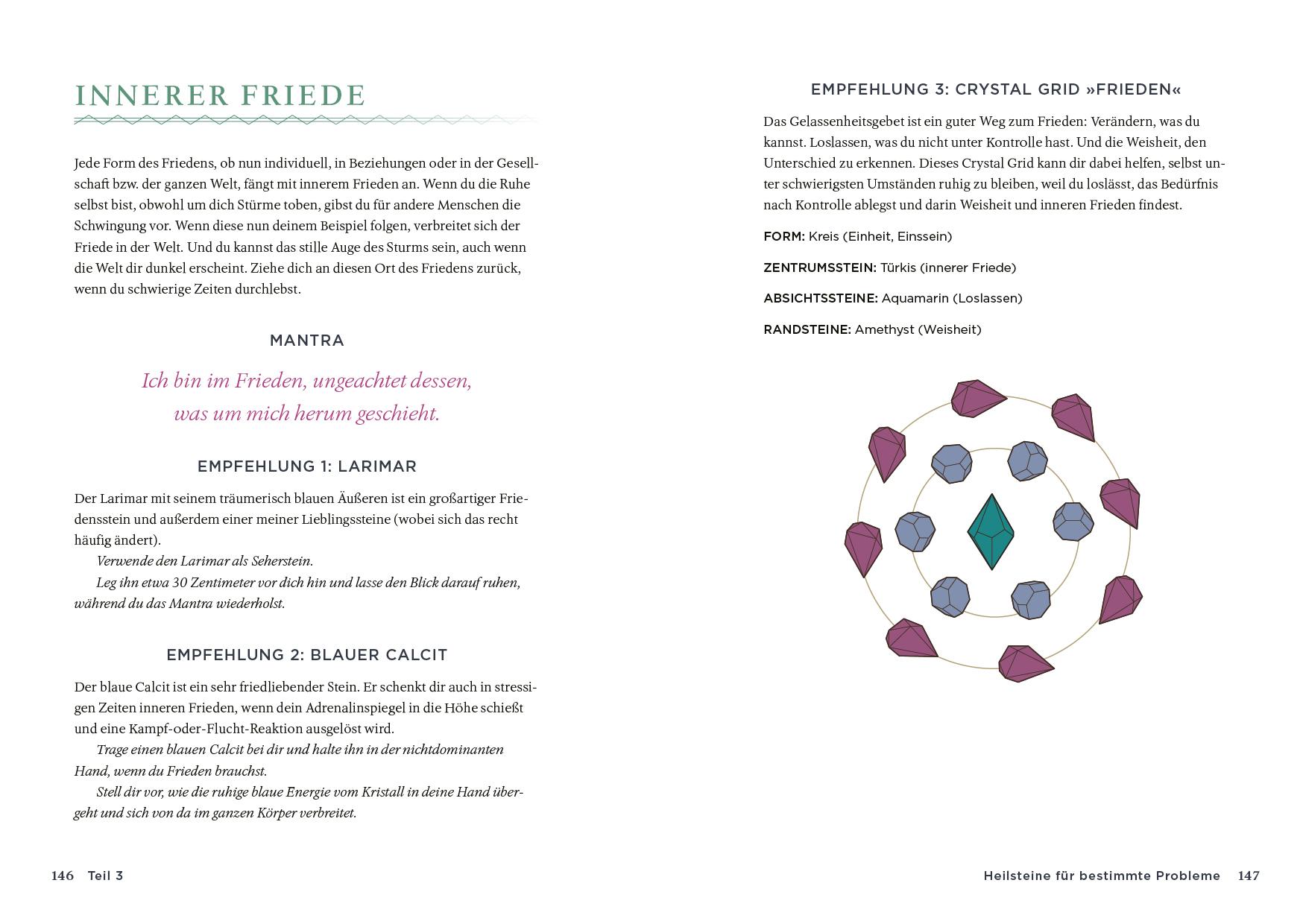Beispielinhalt (Bild) Heilsteine für Einsteiger