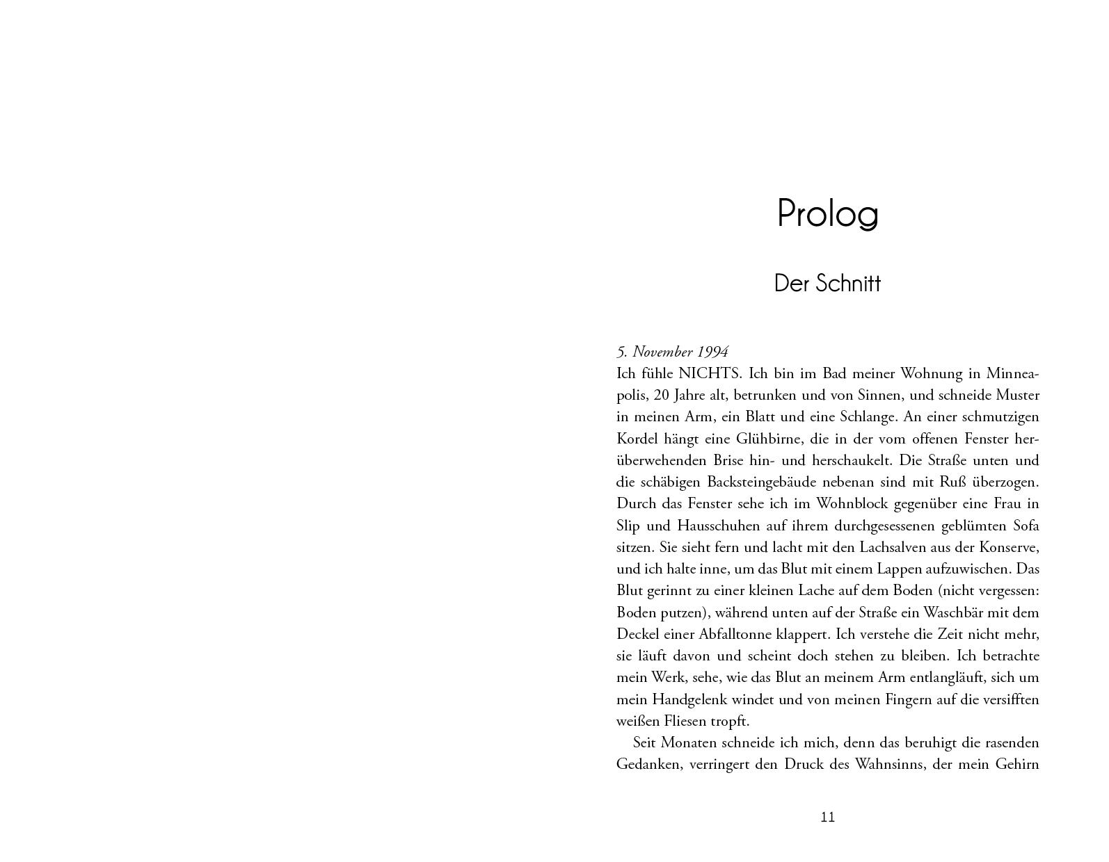 Beispielinhalt (Bild) Gefangen in meinem Selbst