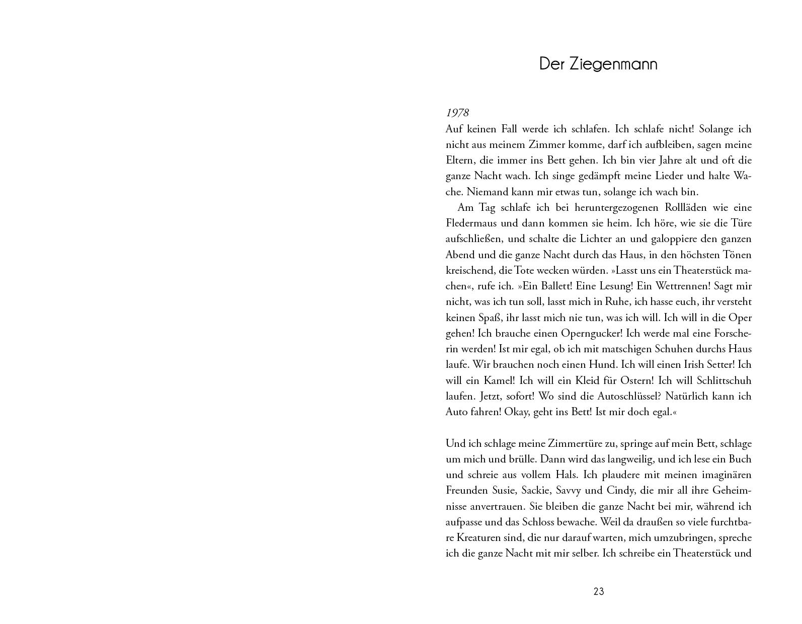 Beispielinhalt (Bild) Gefangen in meinem Selbst