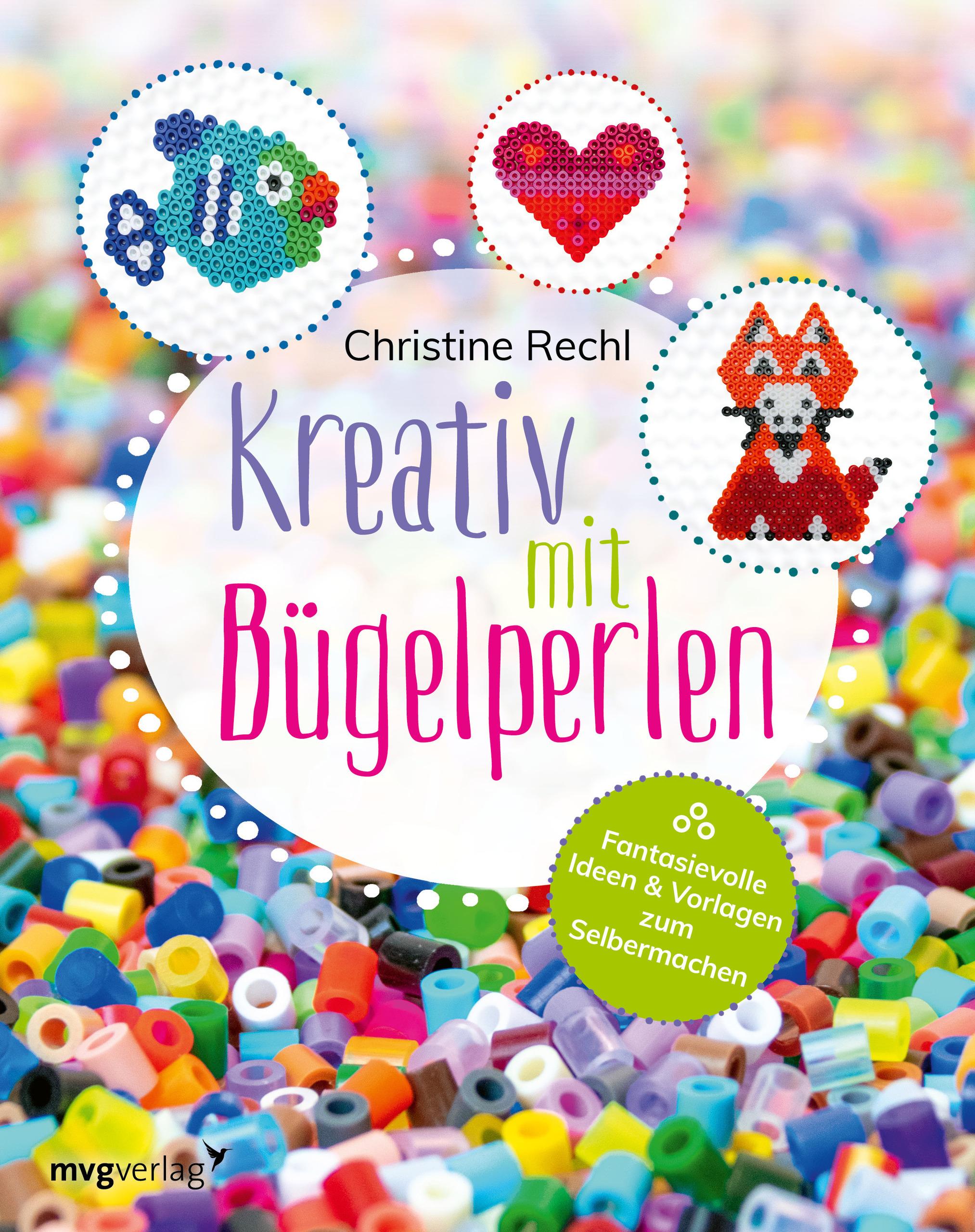 Vorderes Coverbild Kreativ mit Bügelperlen