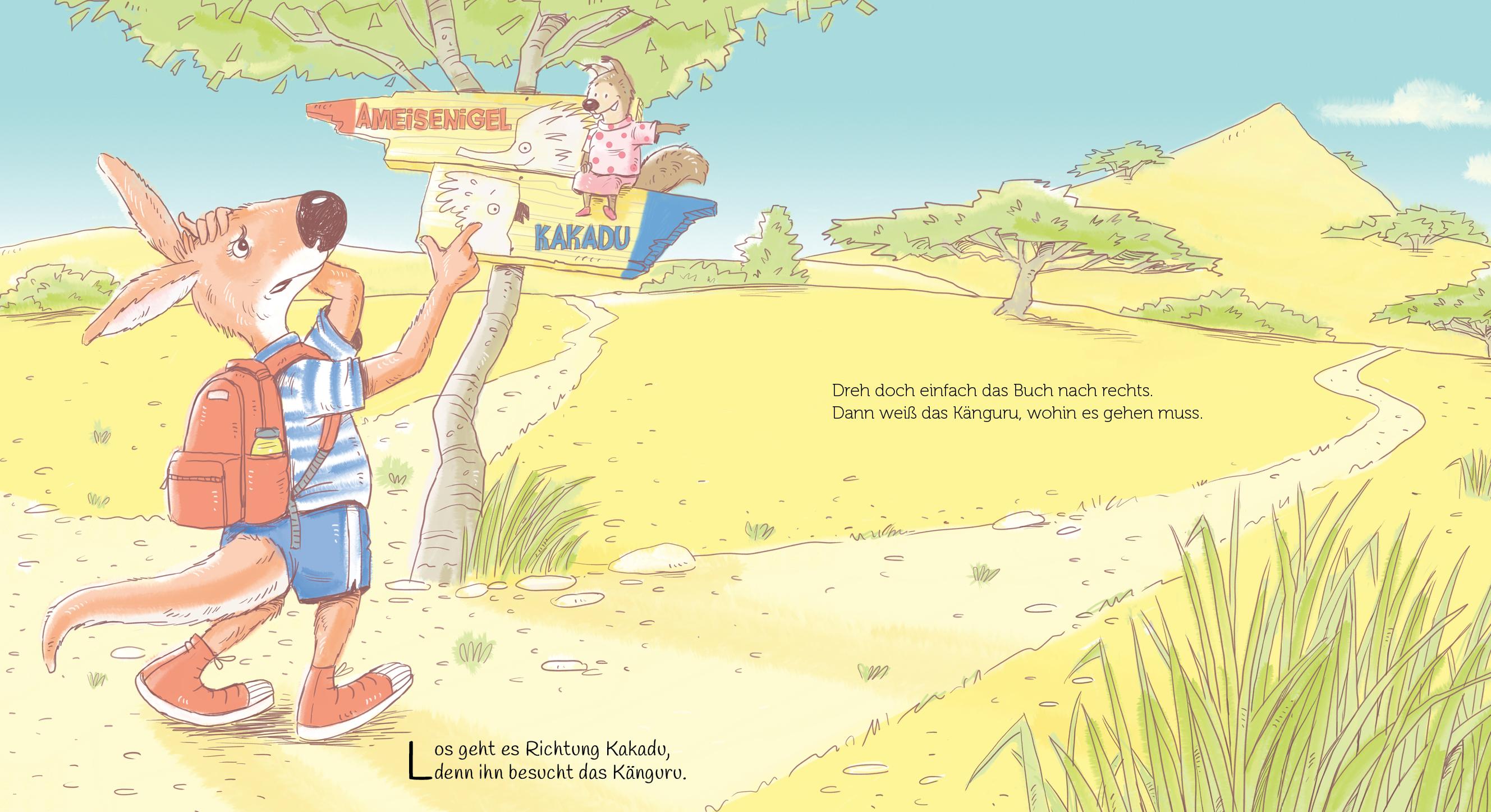 Beispielinhalt (Bild) Kuschel das Känguru