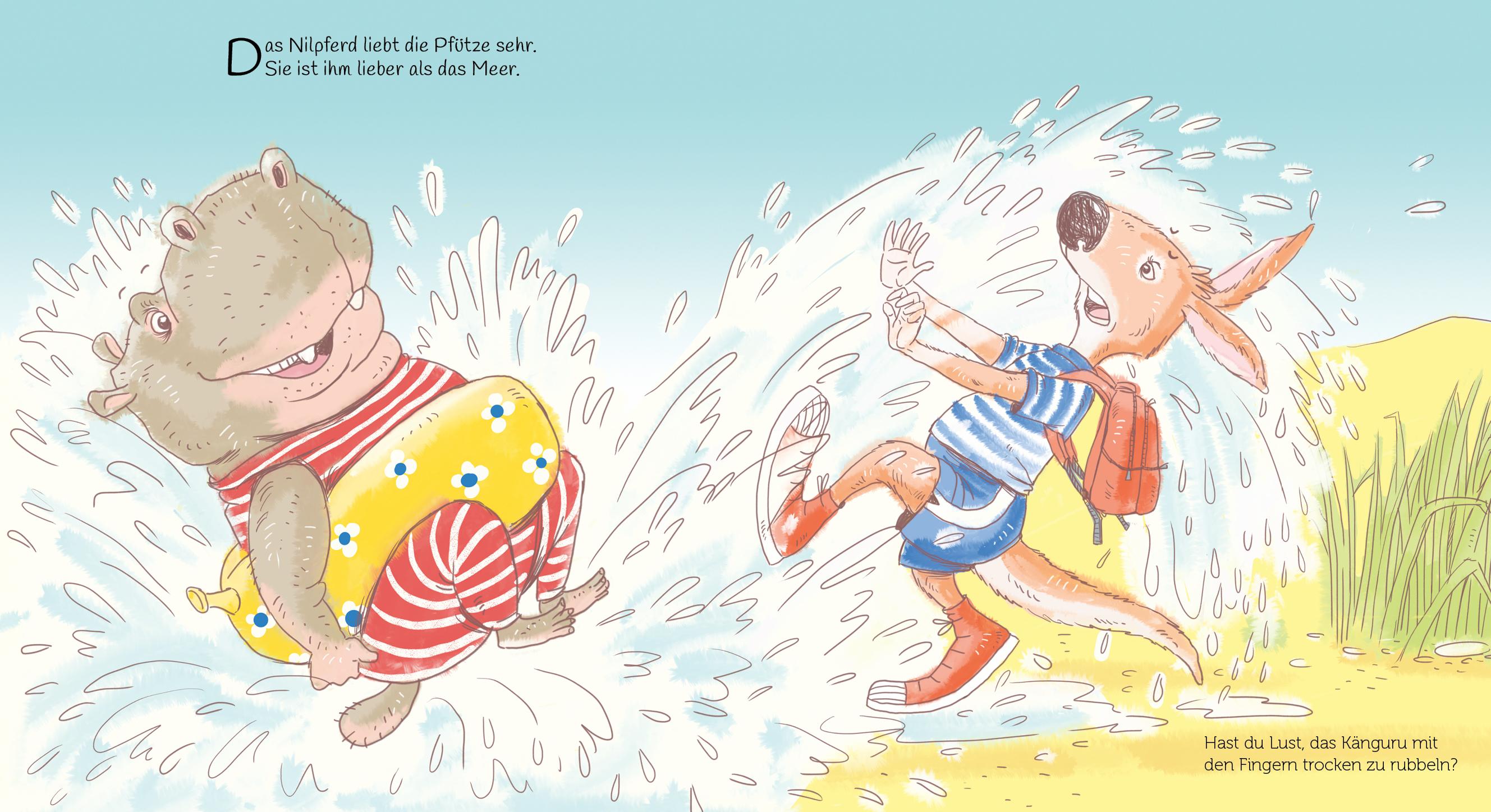 Beispielinhalt (Bild) Kuschel das Känguru