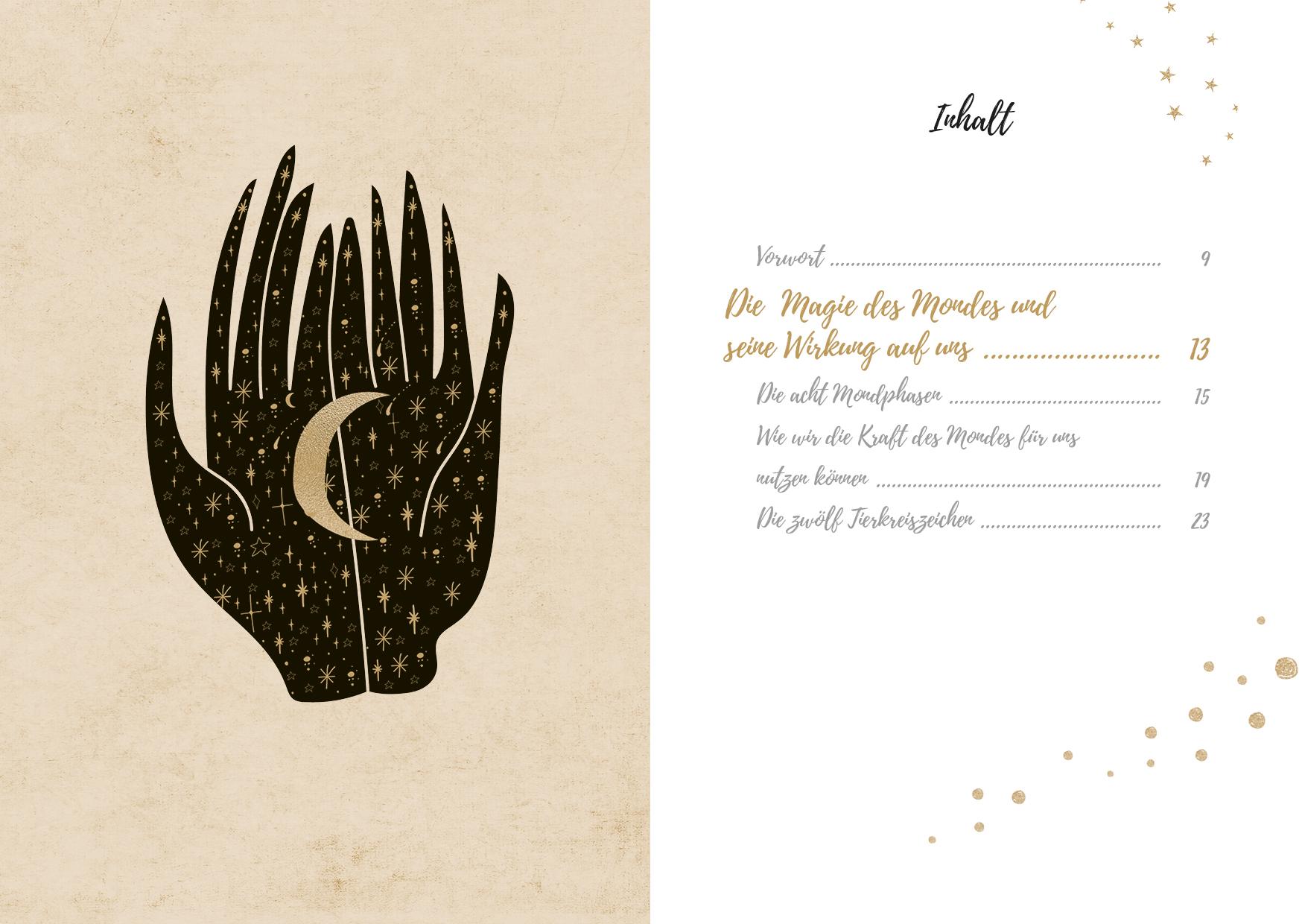 Beispielinhalt (Bild) Mein Mond-Journal