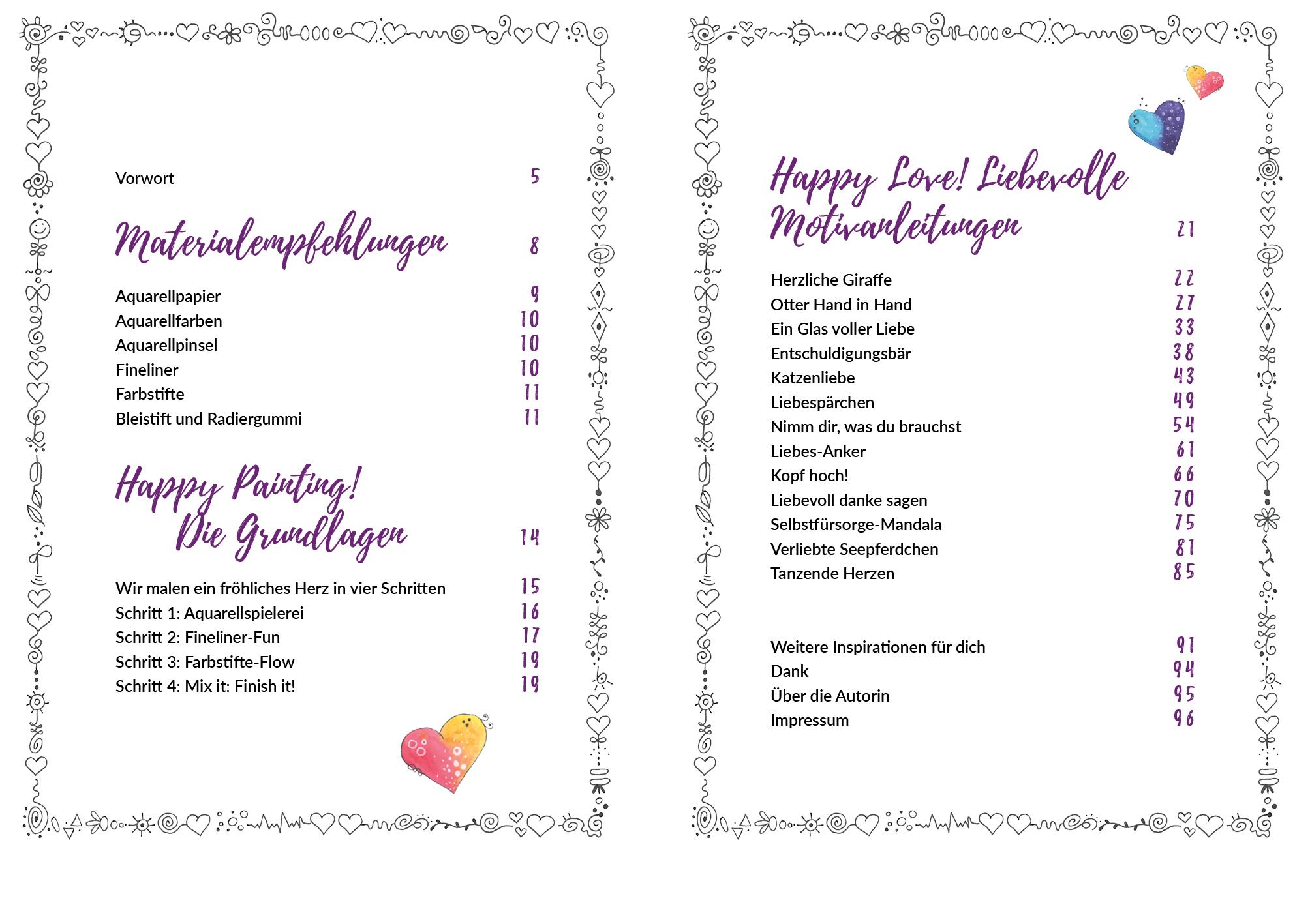 Beispielinhalt (Bild) Happy Love