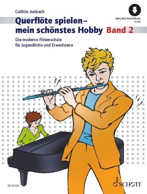 Vorderes Coverbild Querflöte spielen - mein schönstes Hobby