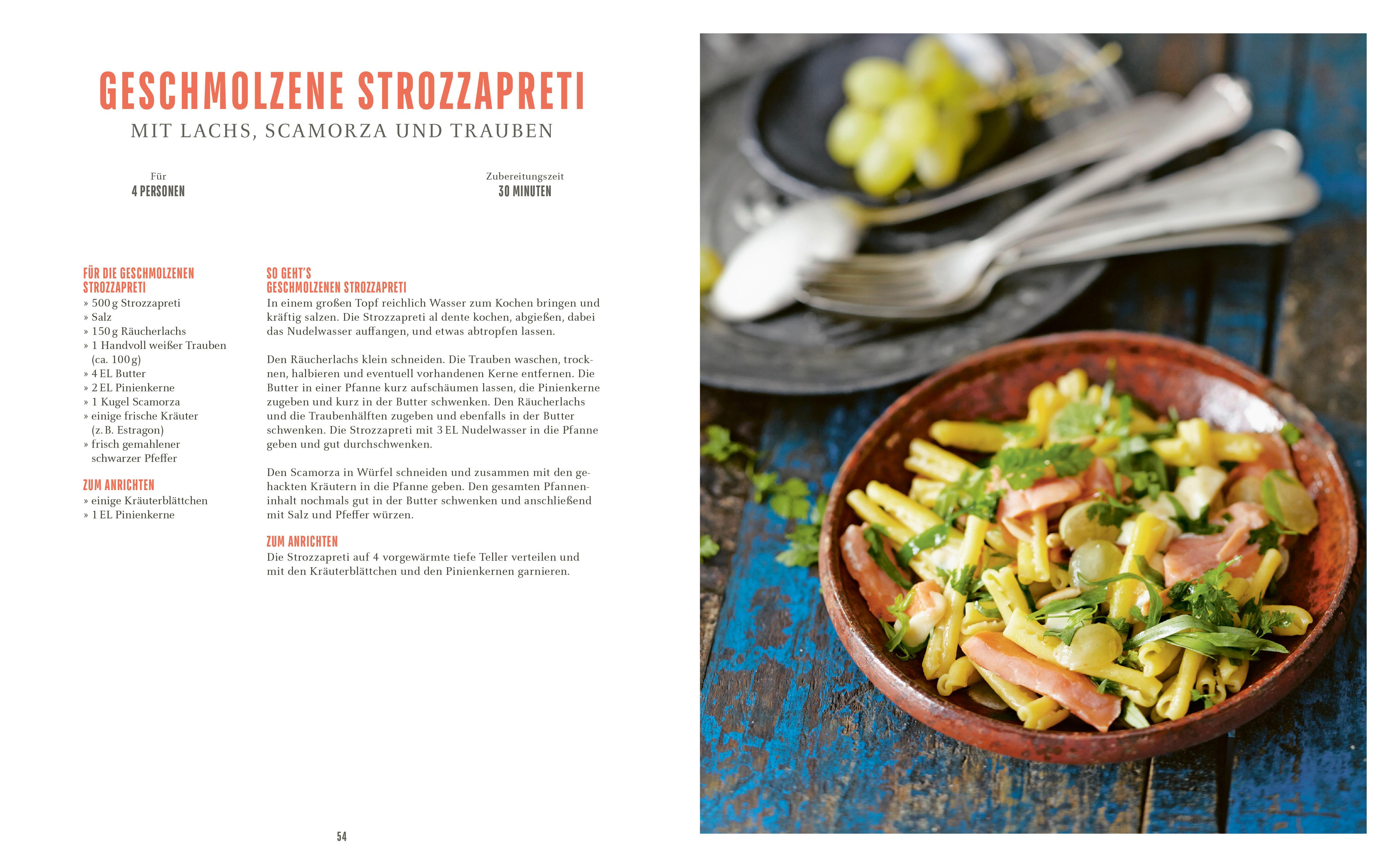 Beispielinhalt (Bild) Schnell, einfach, italienisch