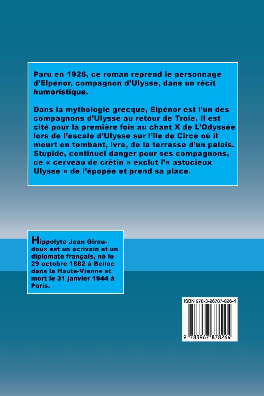 Rückseitencover Elpénor