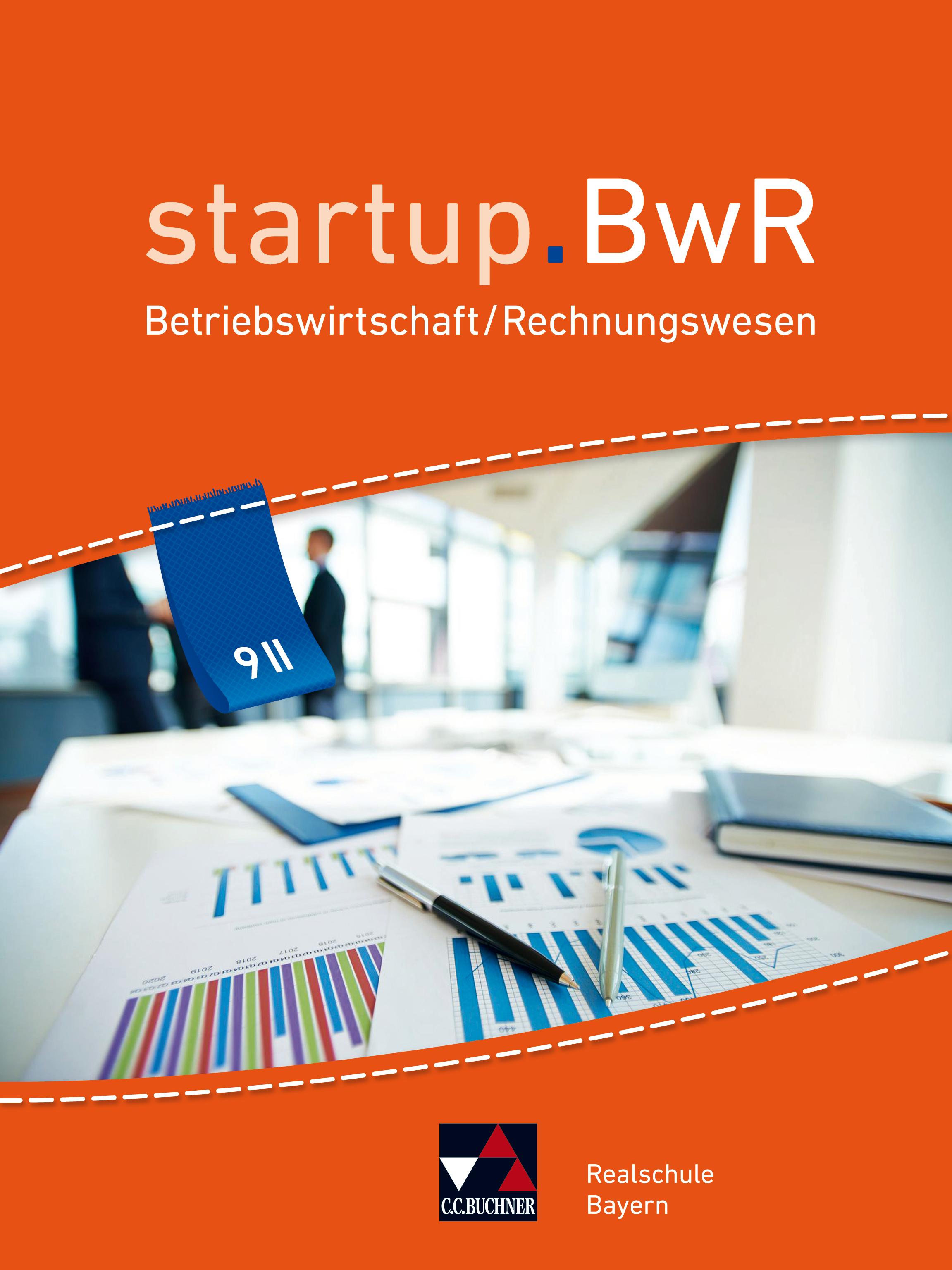 Vorderes Coverbild startup.BWR Bayern 9 II Schülerbuch Realschule Bayern