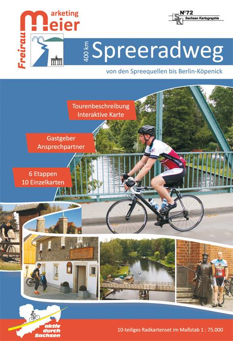 Vorderes Coverbild Spree-Radweg Von der Spreequelle bis Berlin