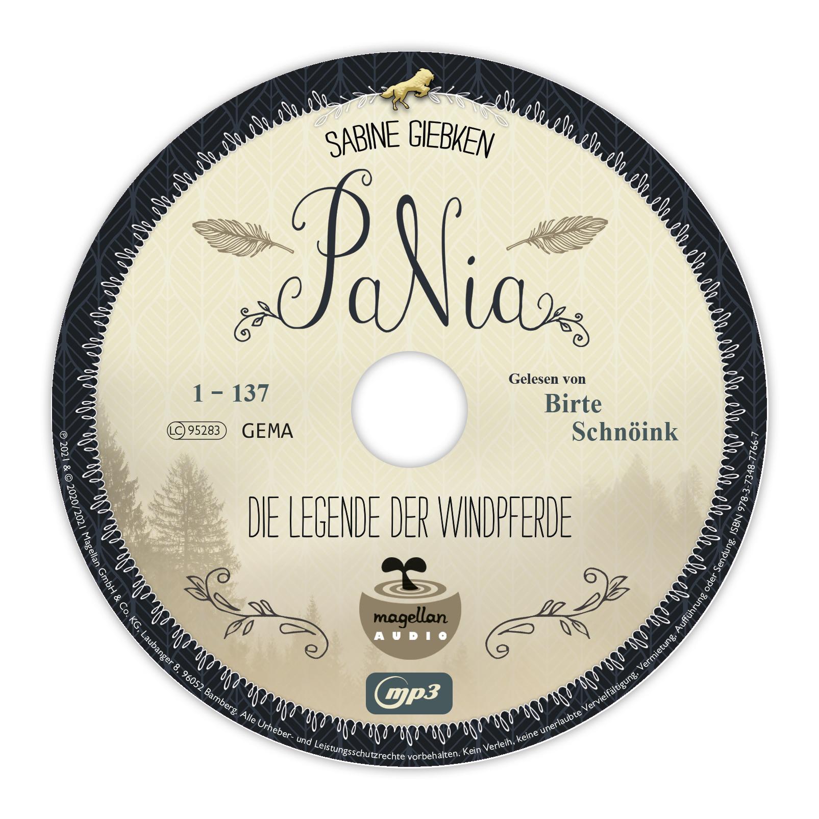 Beispielinhalt (Bild) PaNia - Die Legende der Windpferde (mp3-CD)