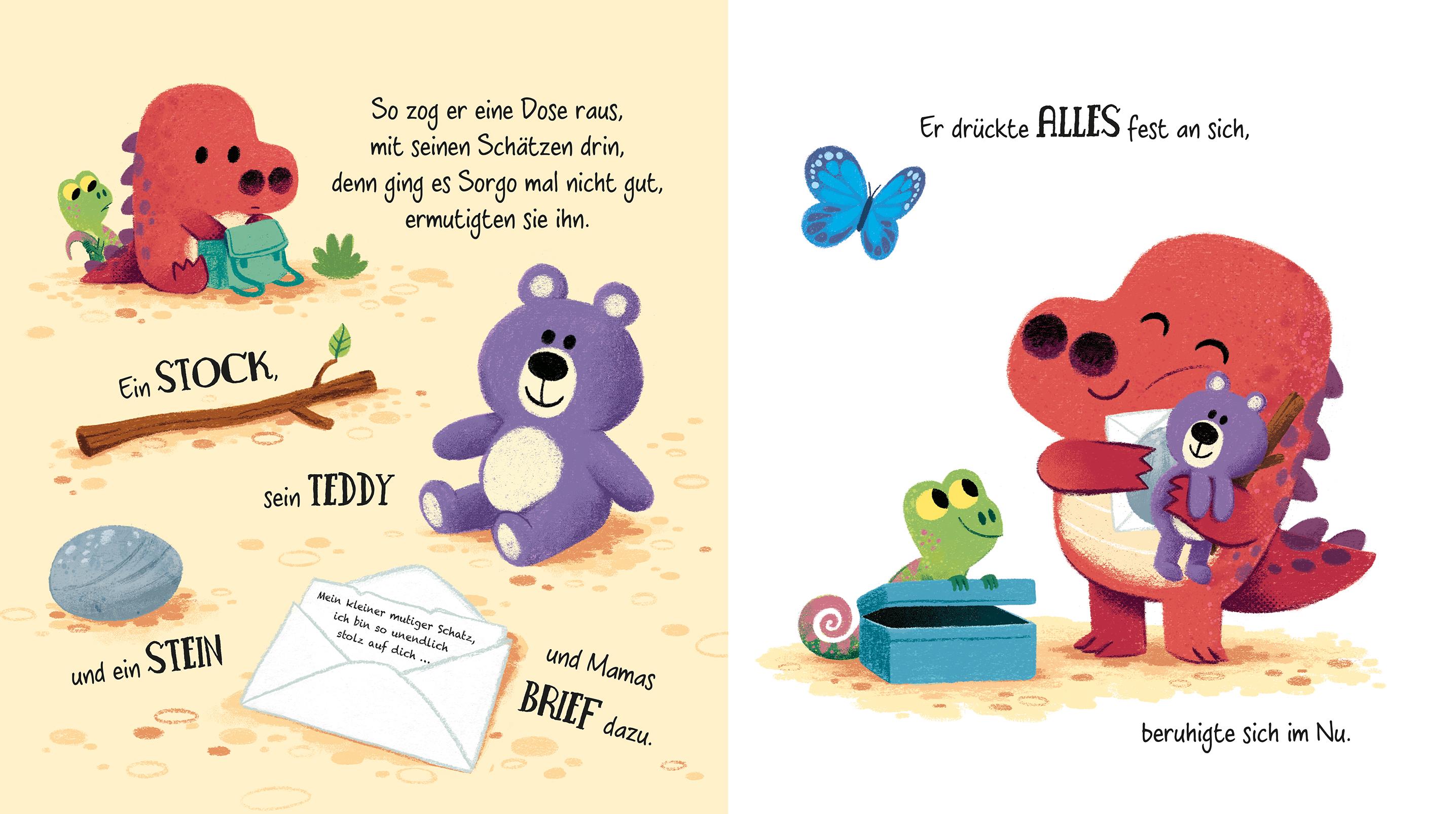 Beispielinhalt (Bild) Der Sorgosaurus