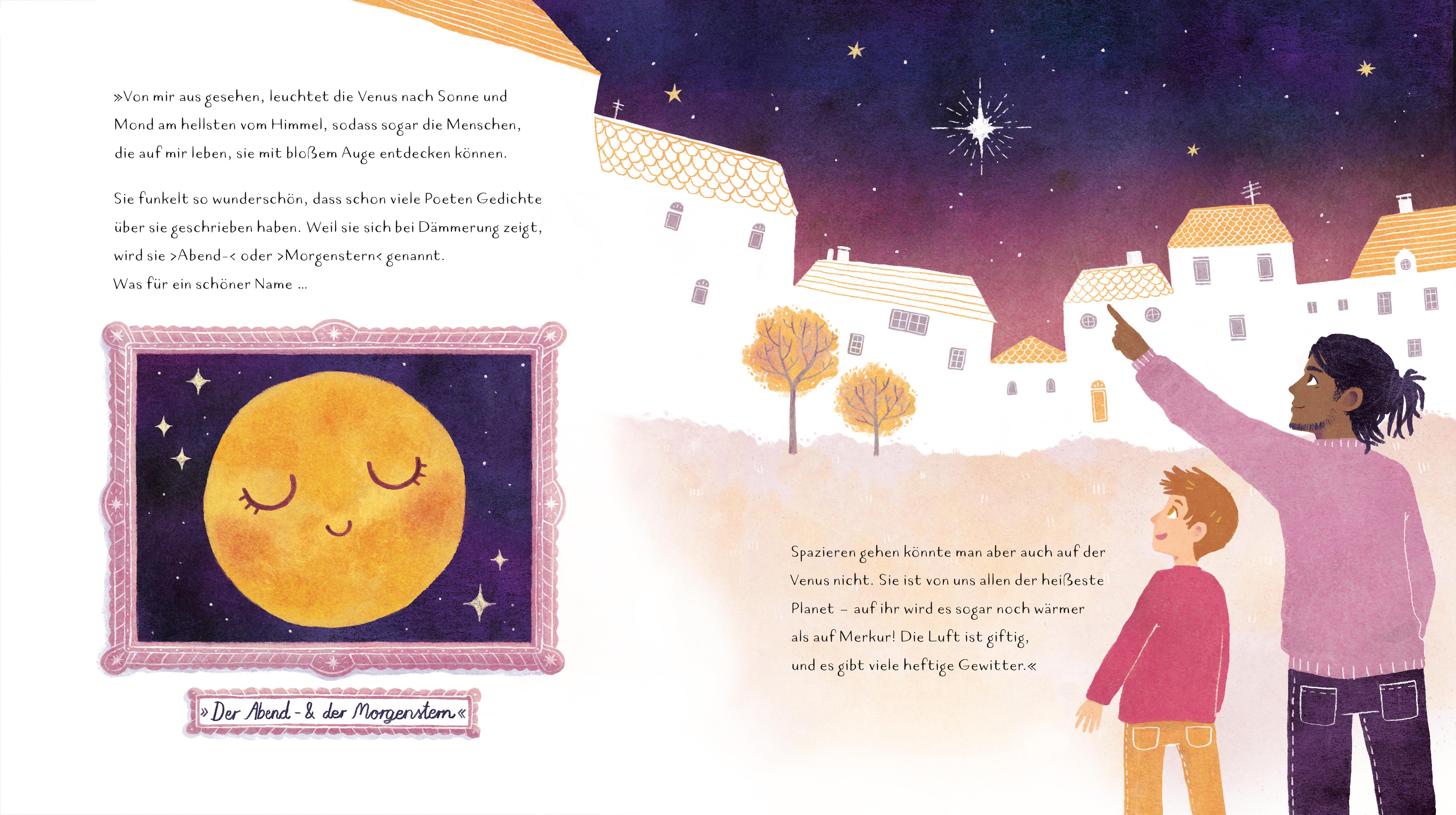 Beispielinhalt (Bild) Ein kleiner blauer Punkt