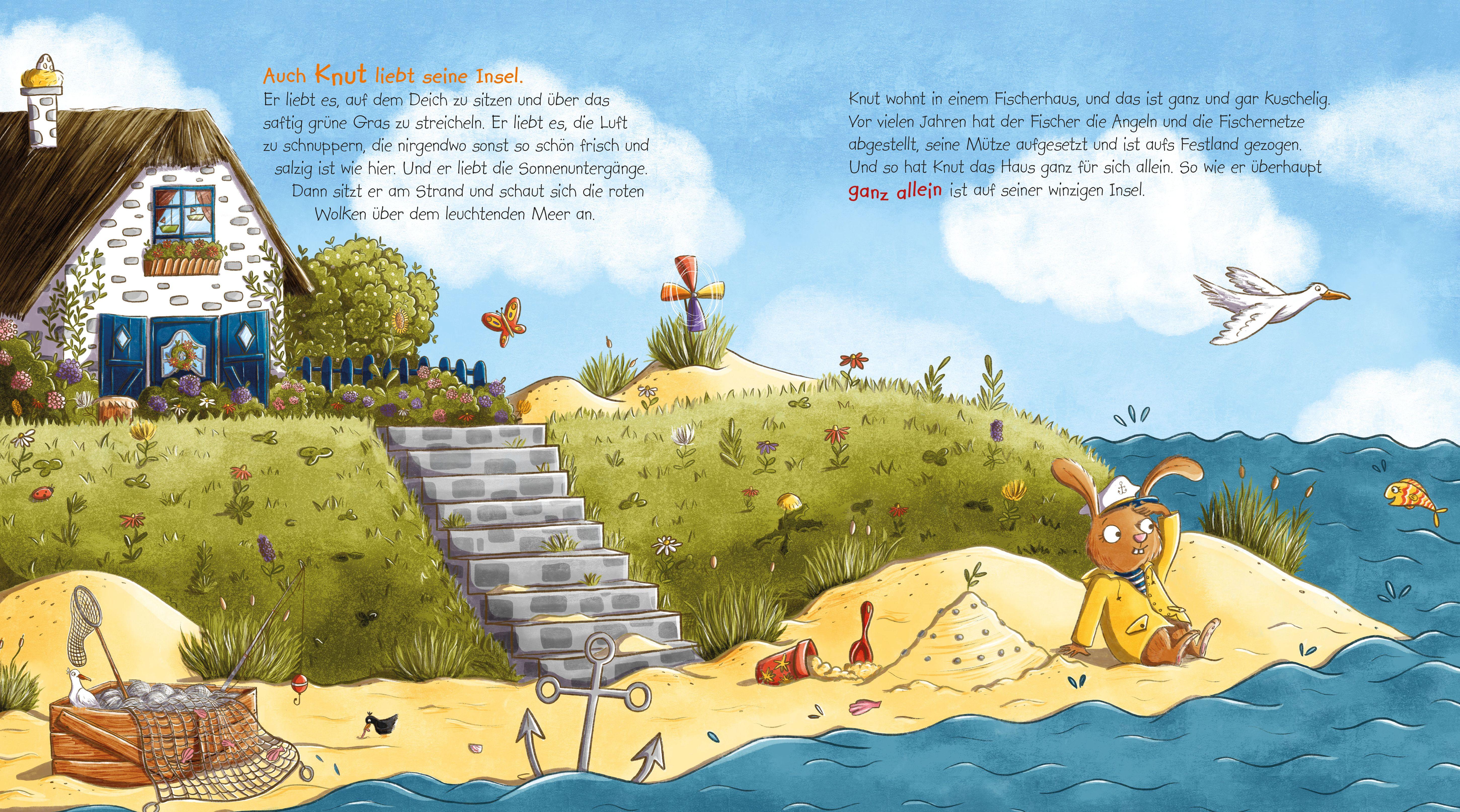 Beispielinhalt (Bild) Ibbe & Knut - Zwei Freunde und das Meer