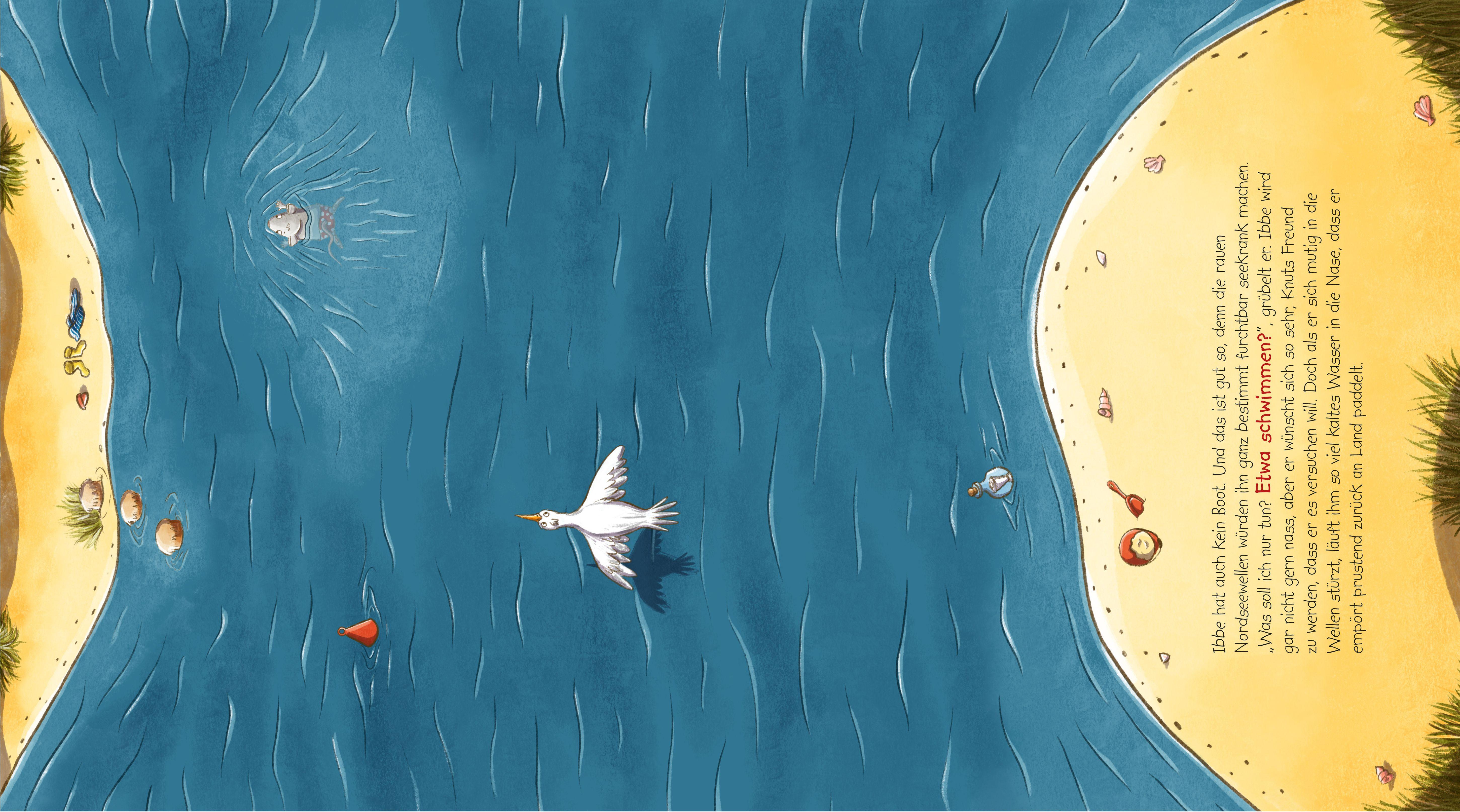 Beispielinhalt (Bild) Ibbe & Knut - Zwei Freunde und das Meer