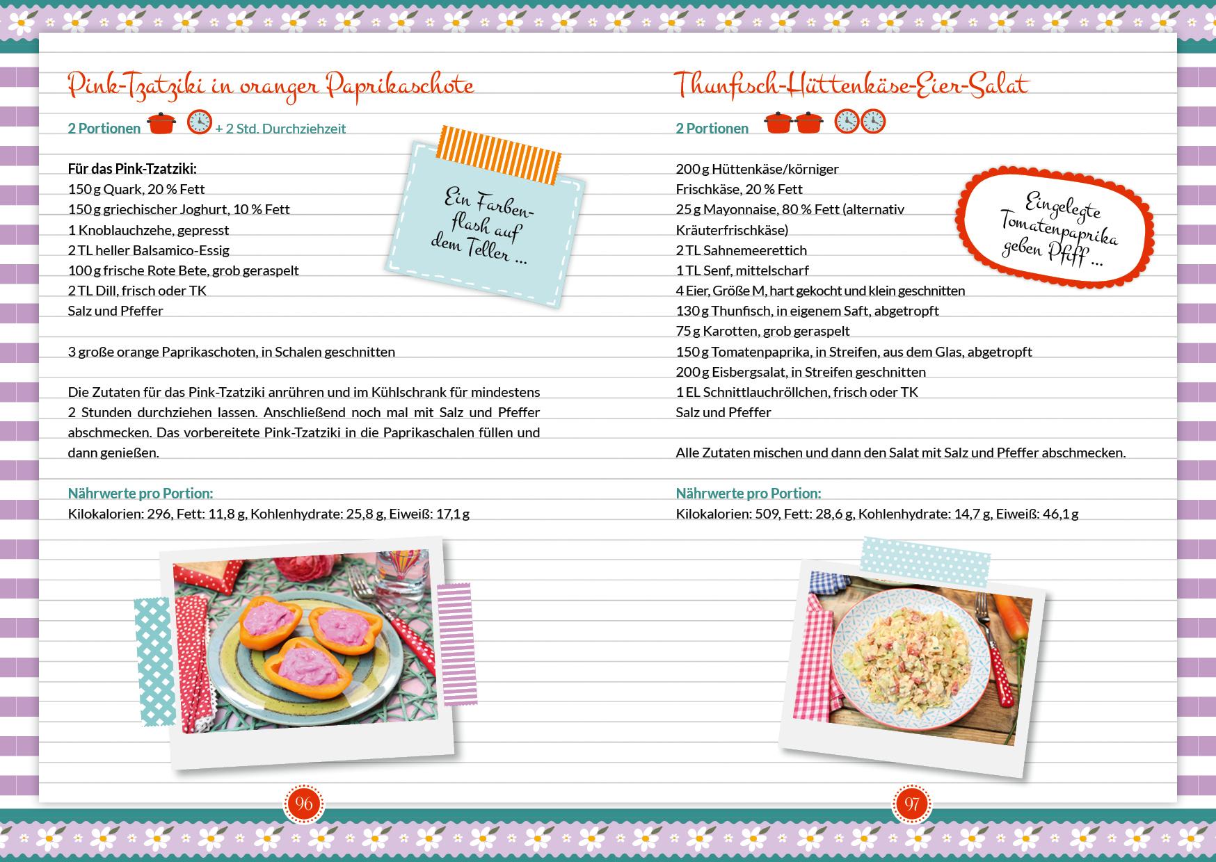 Beispielinhalt (Bild) Happy Carb: Einfach lecker Low Carb
