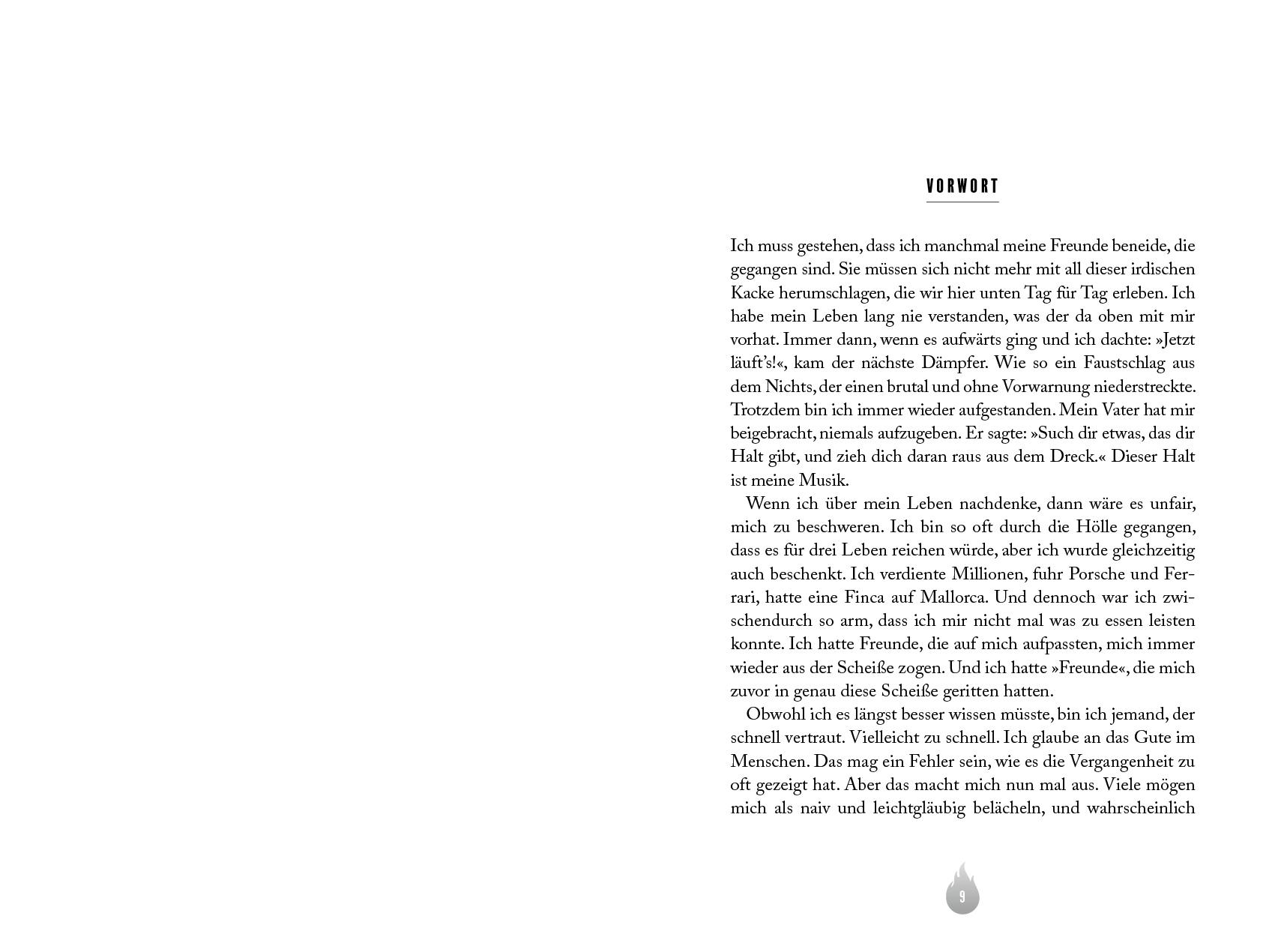 Beispielinhalt (Bild) Gesegnet und verflucht