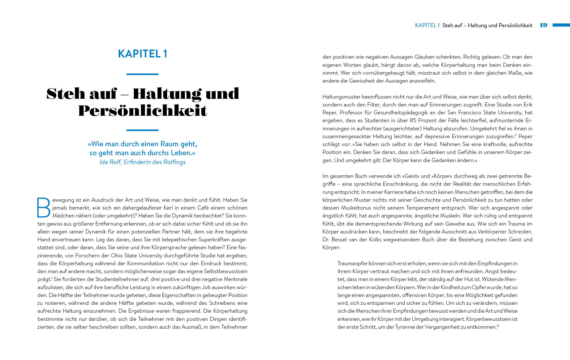 Beispielinhalt (Bild) Body Alignment